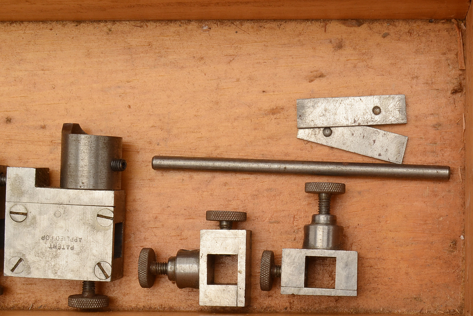 Vintage Protractor in Wood Case