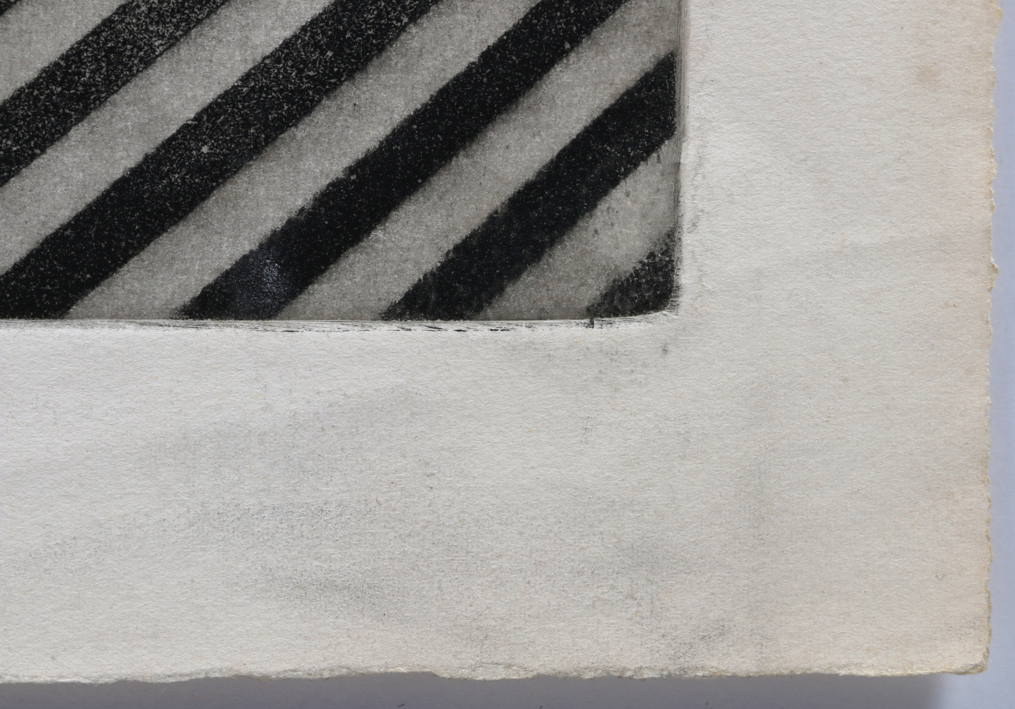 Steve Haefele Aquatints of a Man Watching Television