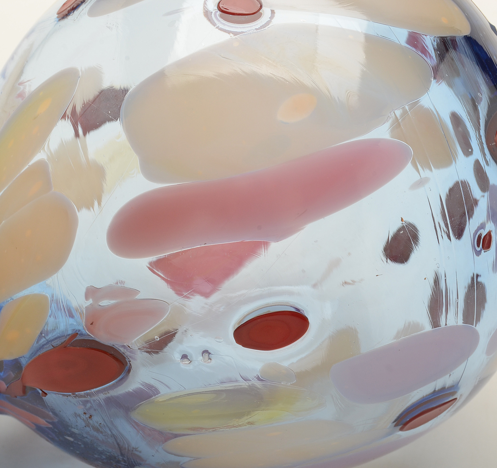 Double Bubble Blown Glass Scent Balls