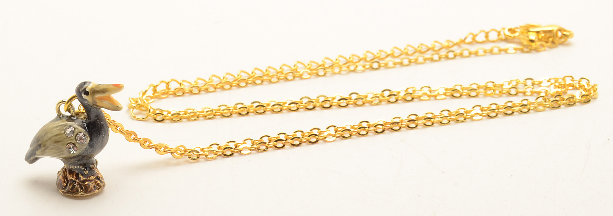 Three Trinket Boxes With Matching Necklace