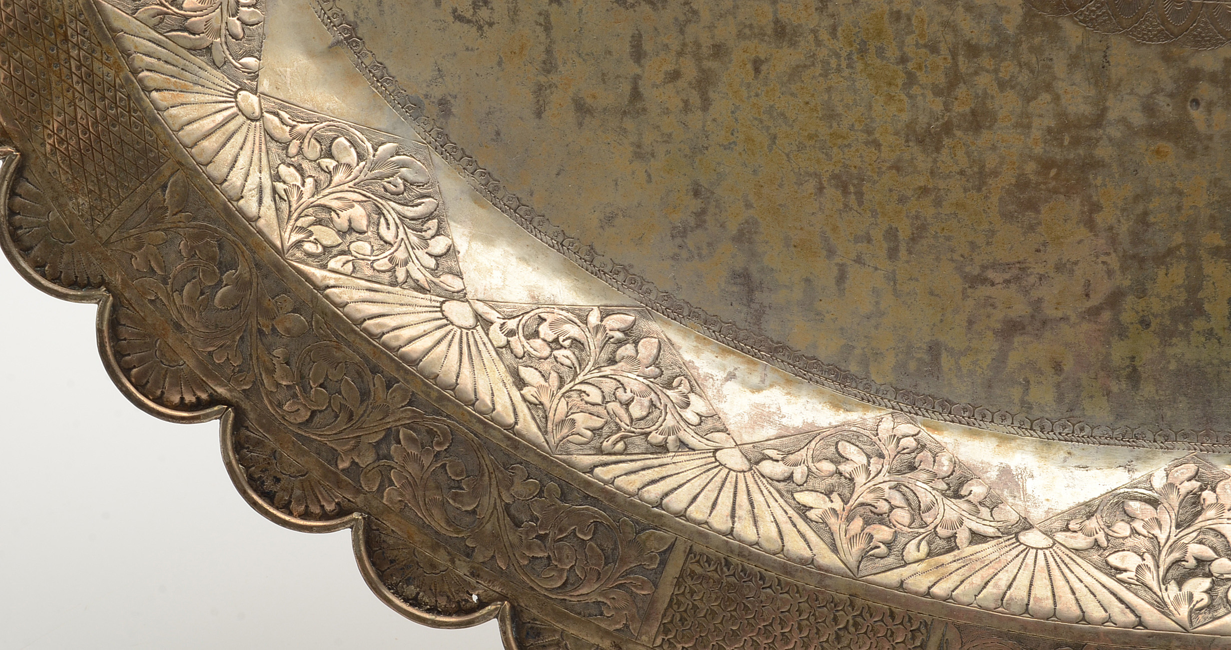 Handcrafted Metal Tray