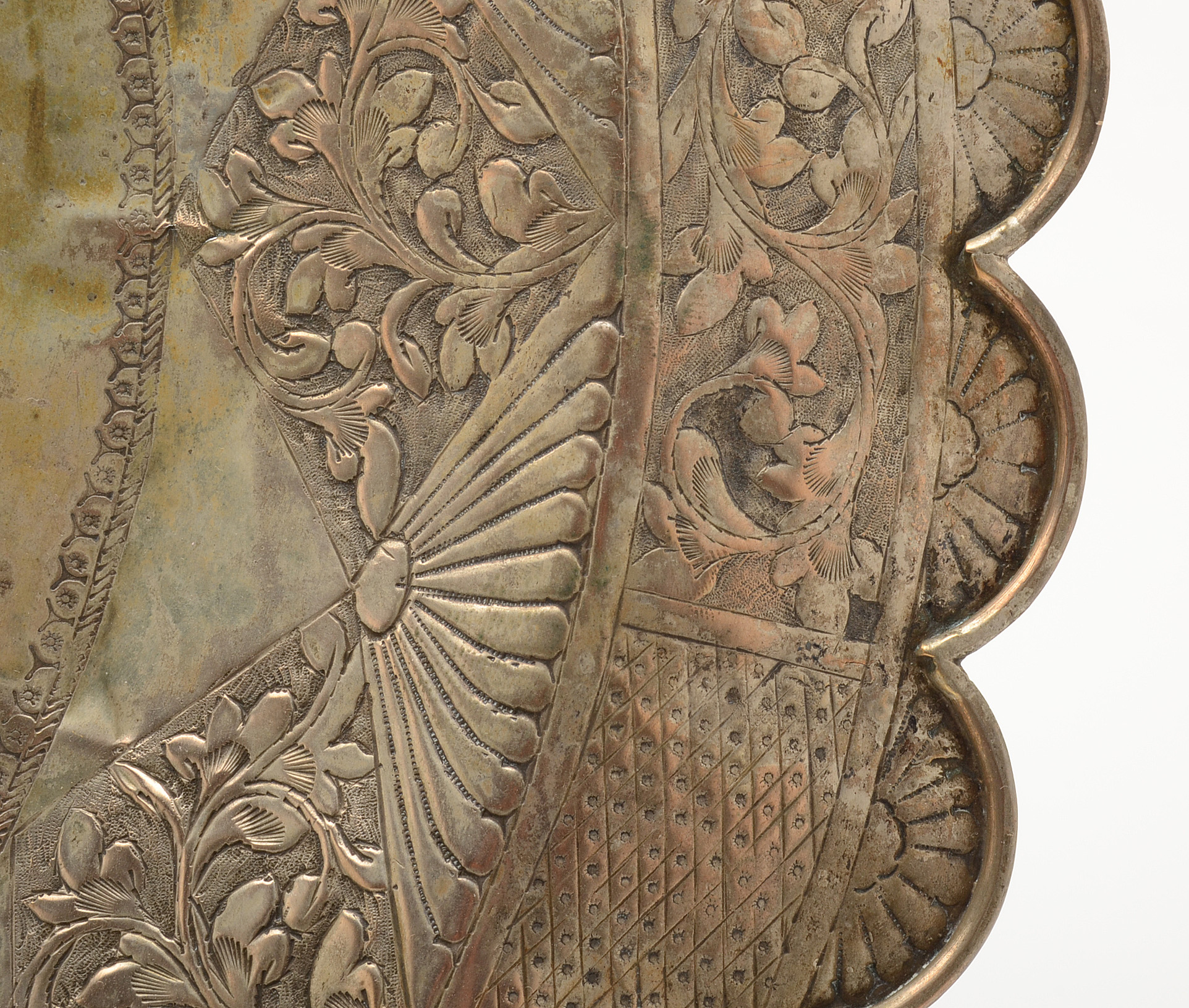 Handcrafted Metal Tray