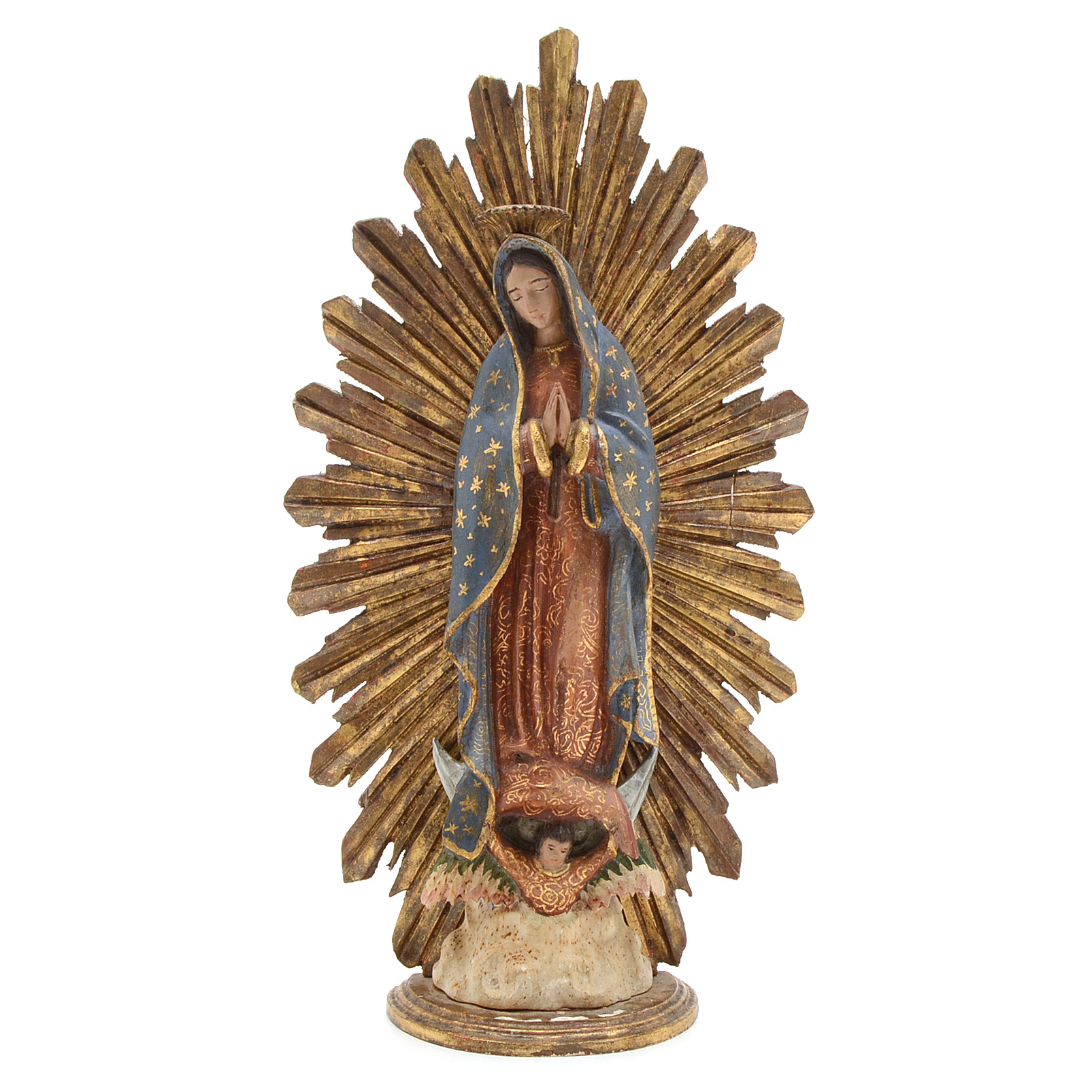 Mexican "Our Lady of Guadalupe" Shrine Figurine