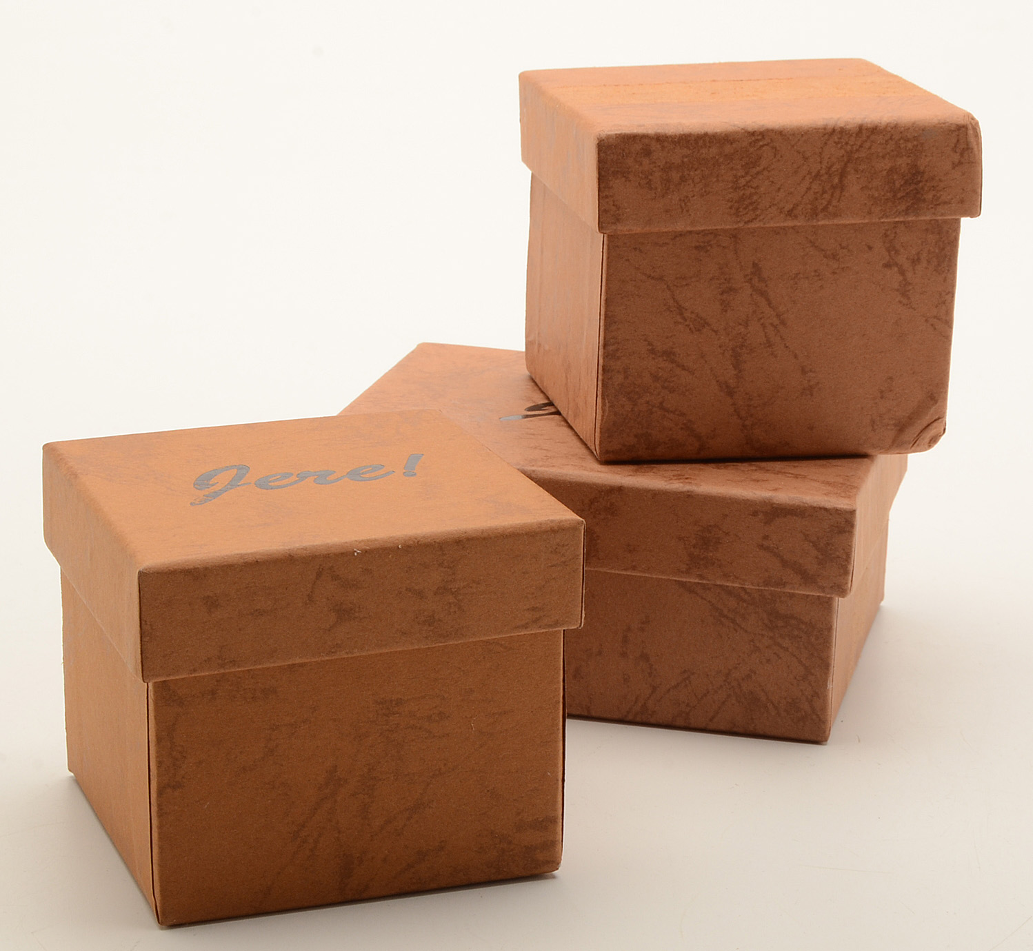 Three Trinket Boxes With Matching Necklace