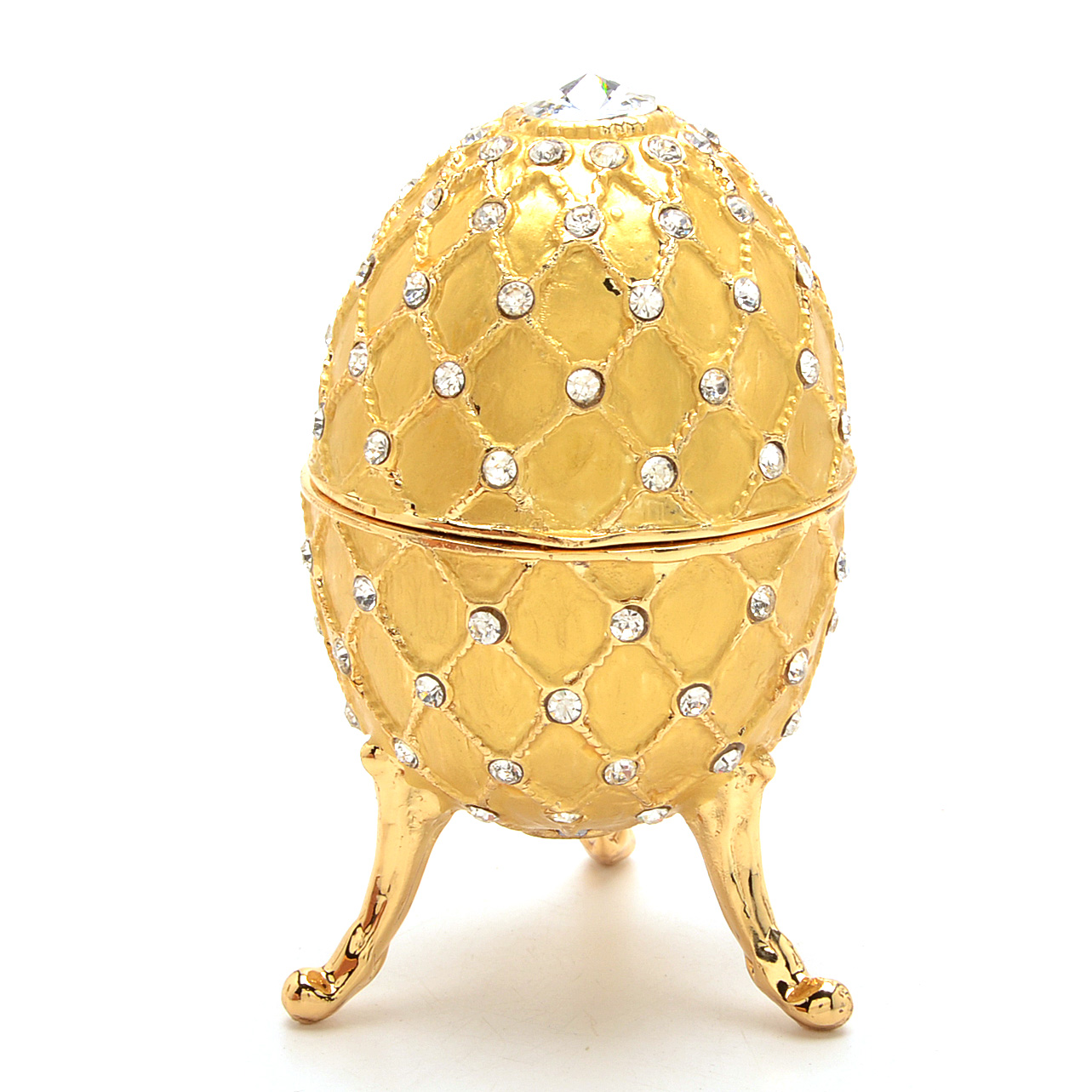 Three Music Egg Trinket Boxes