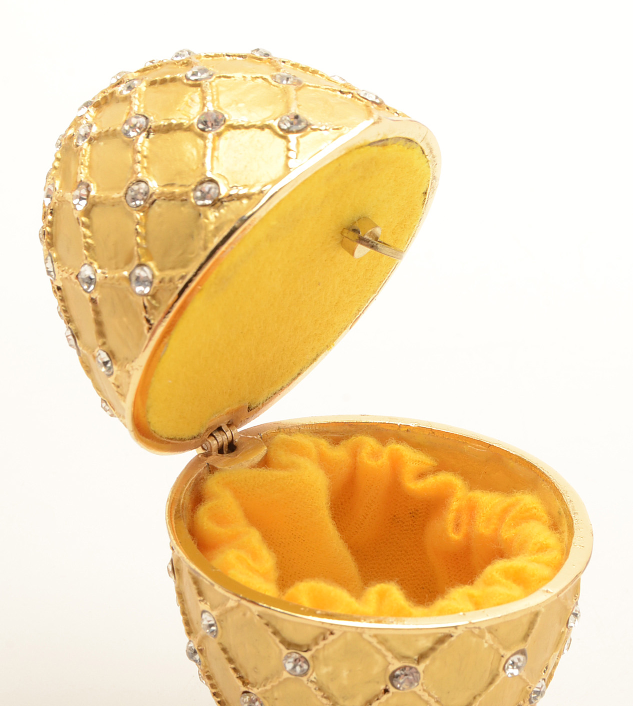 Three Music Egg Trinket Boxes