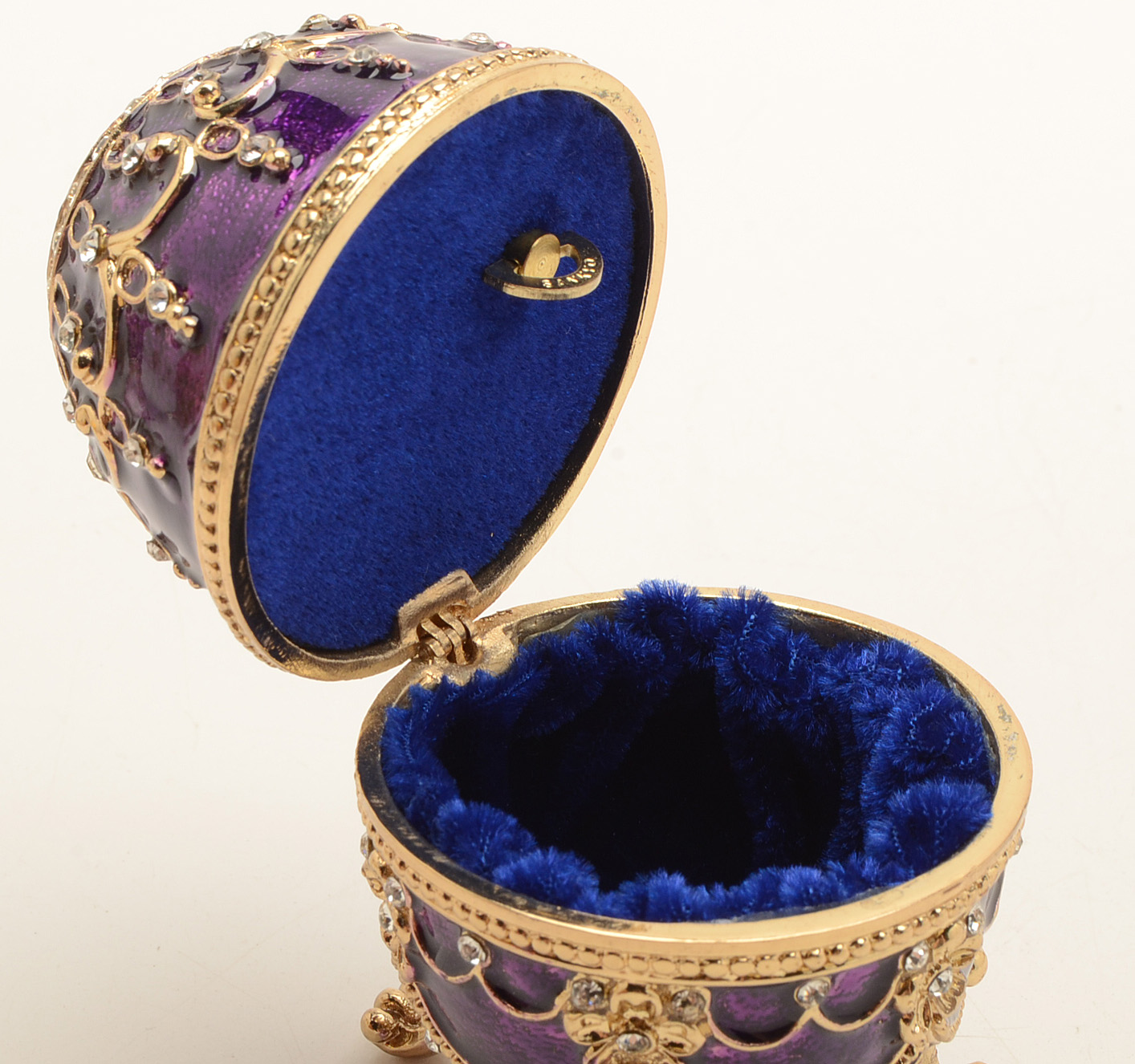 Three Music Egg Trinket Boxes