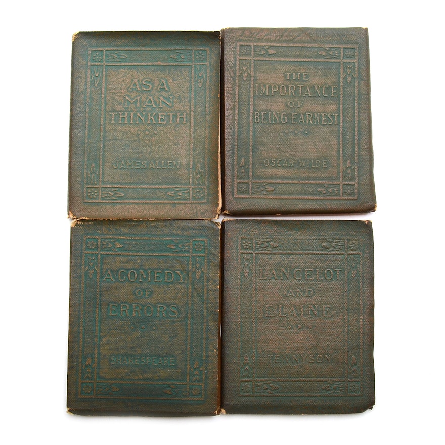 Set of Antique Miniature Books