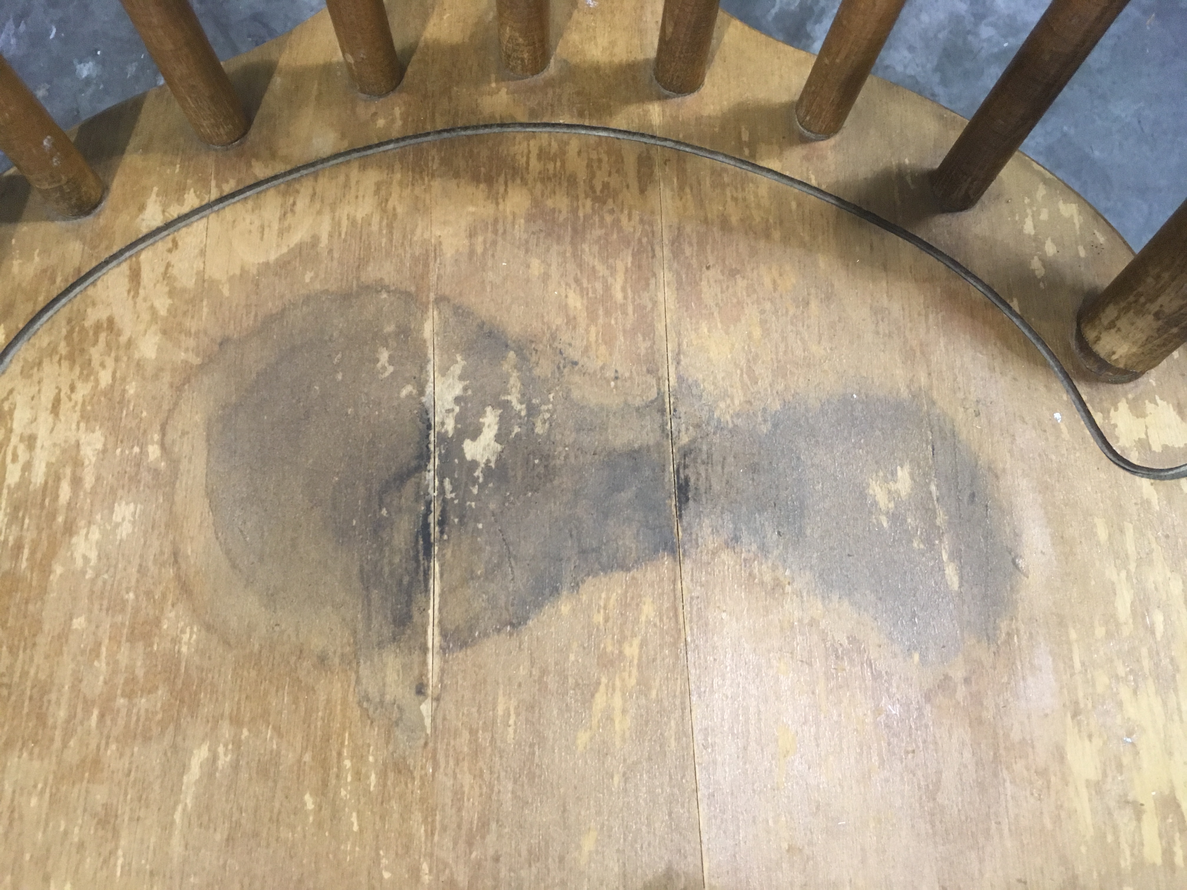 Set of Brace-back Windsor Style Dining Chairs