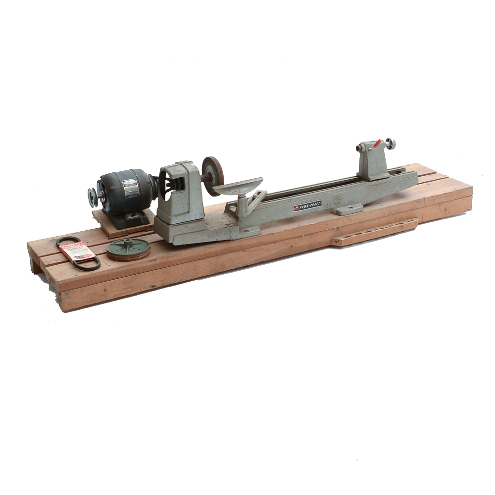 Vintage Powr-Kraft Lathe and Grinder