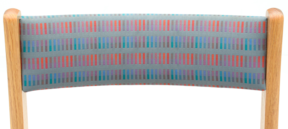 Upholstered Oak Stools