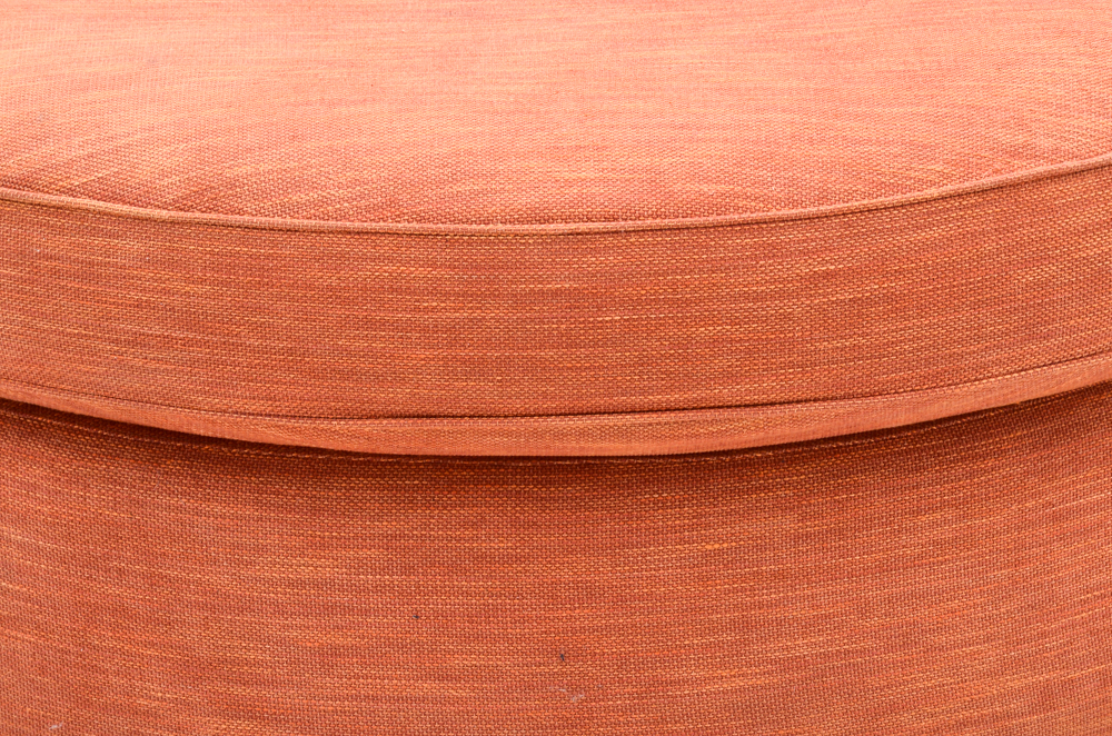 Arhaus "Lowden" Upholstered Round Swivel Chair