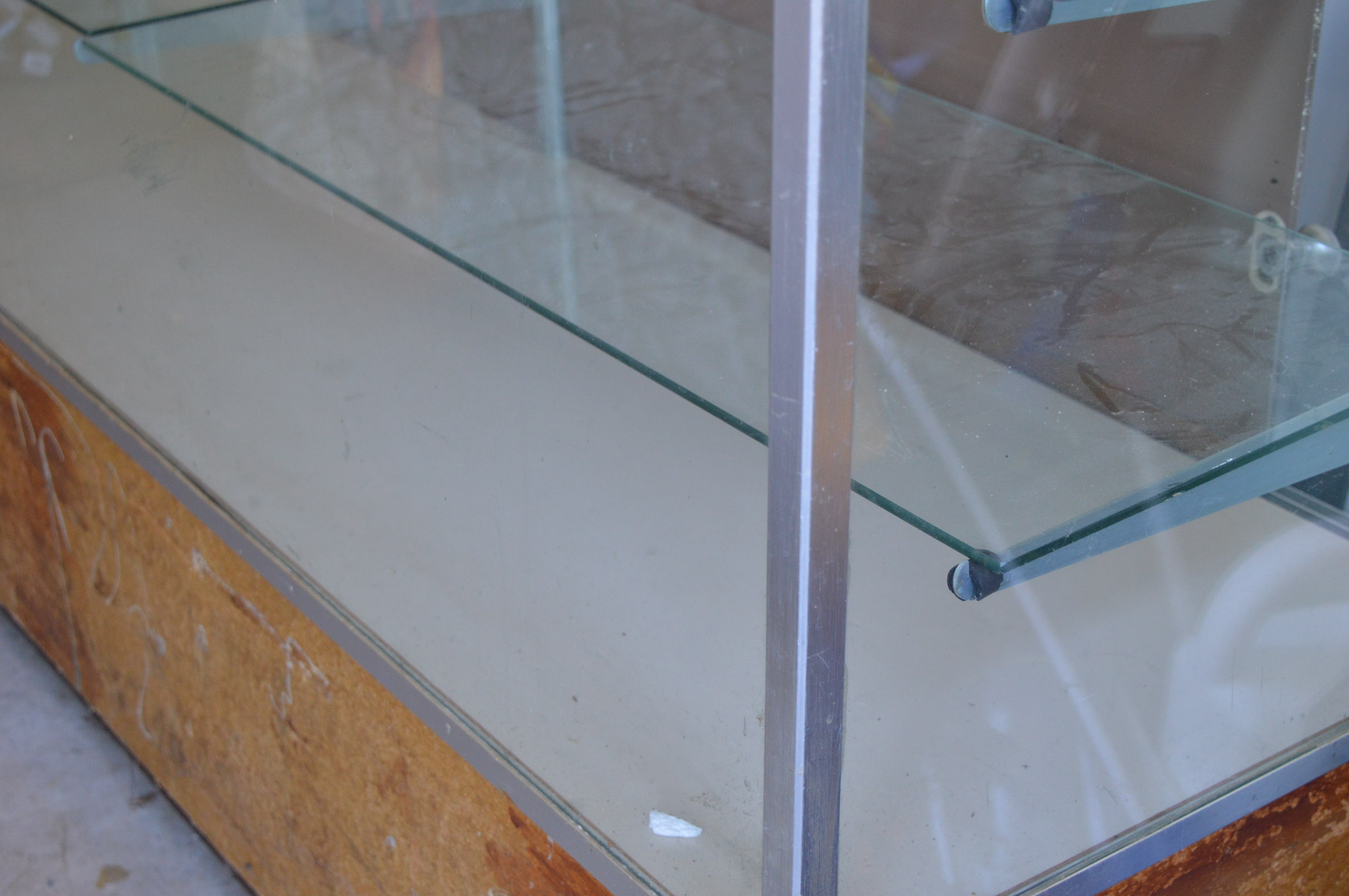 Vintage Glass Retail Display Case