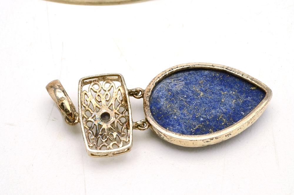Sterling Jewelry with Lapis Lazuli