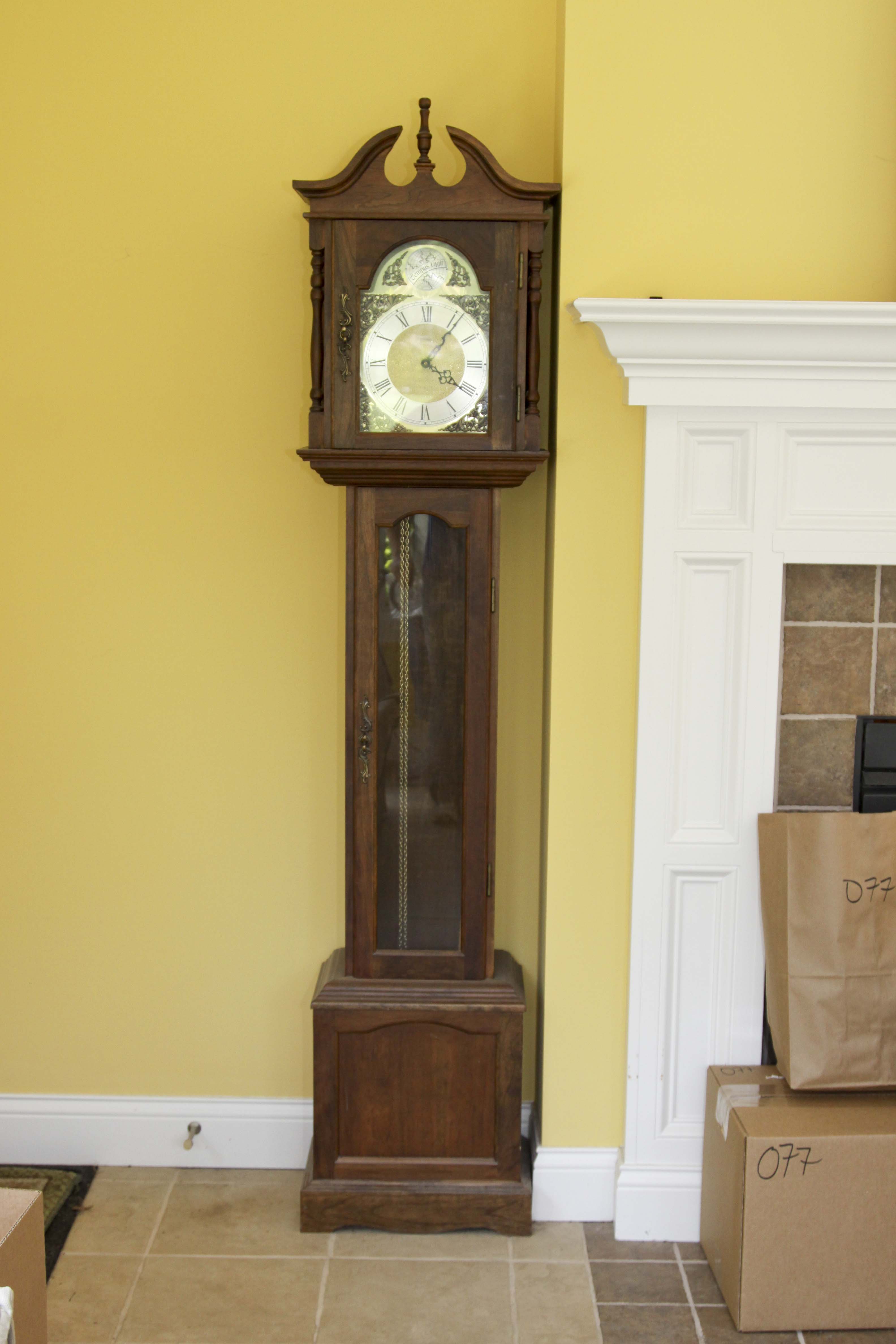 Tempus Fugit Grandfather Clock