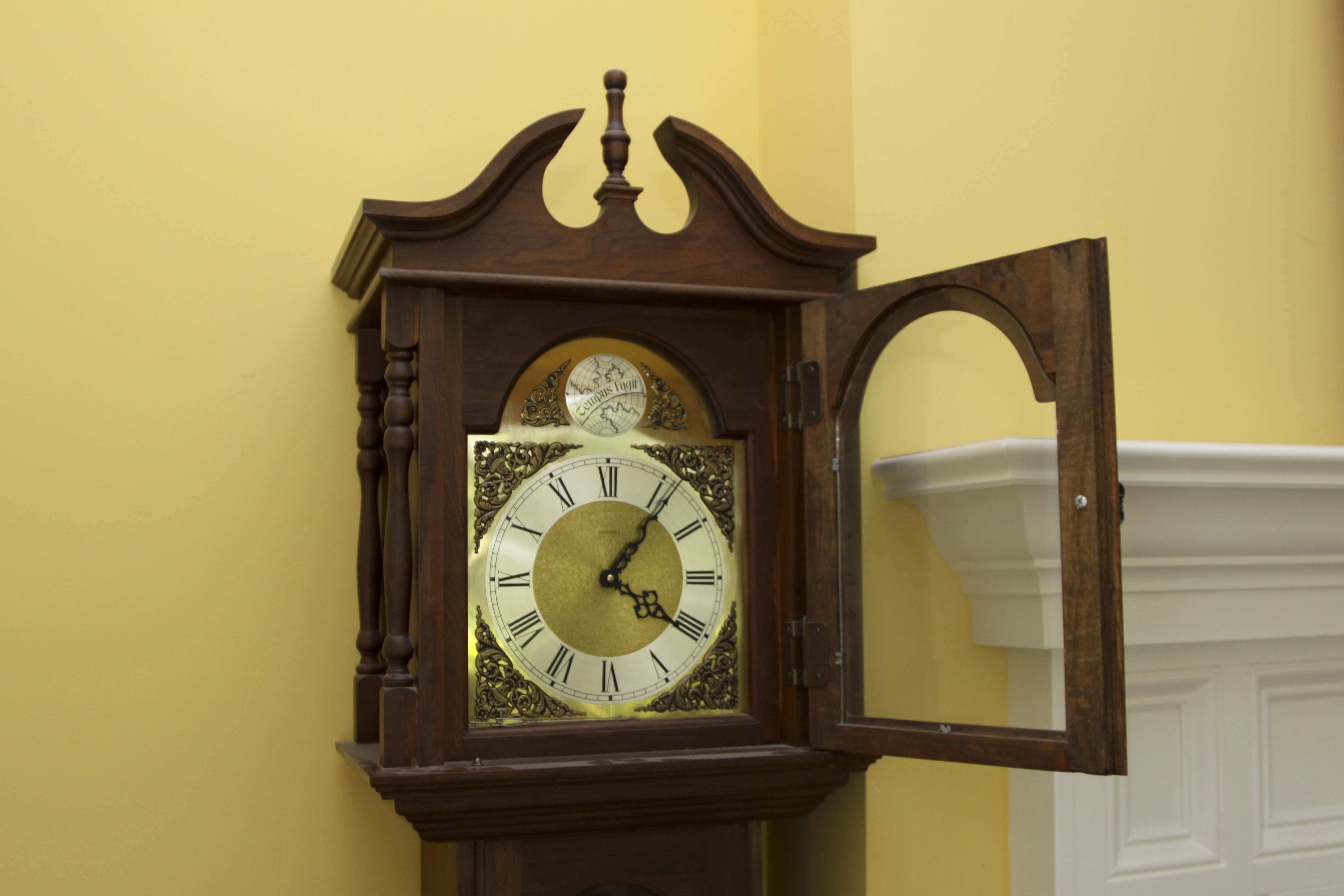 Tempus Fugit Grandfather Clock