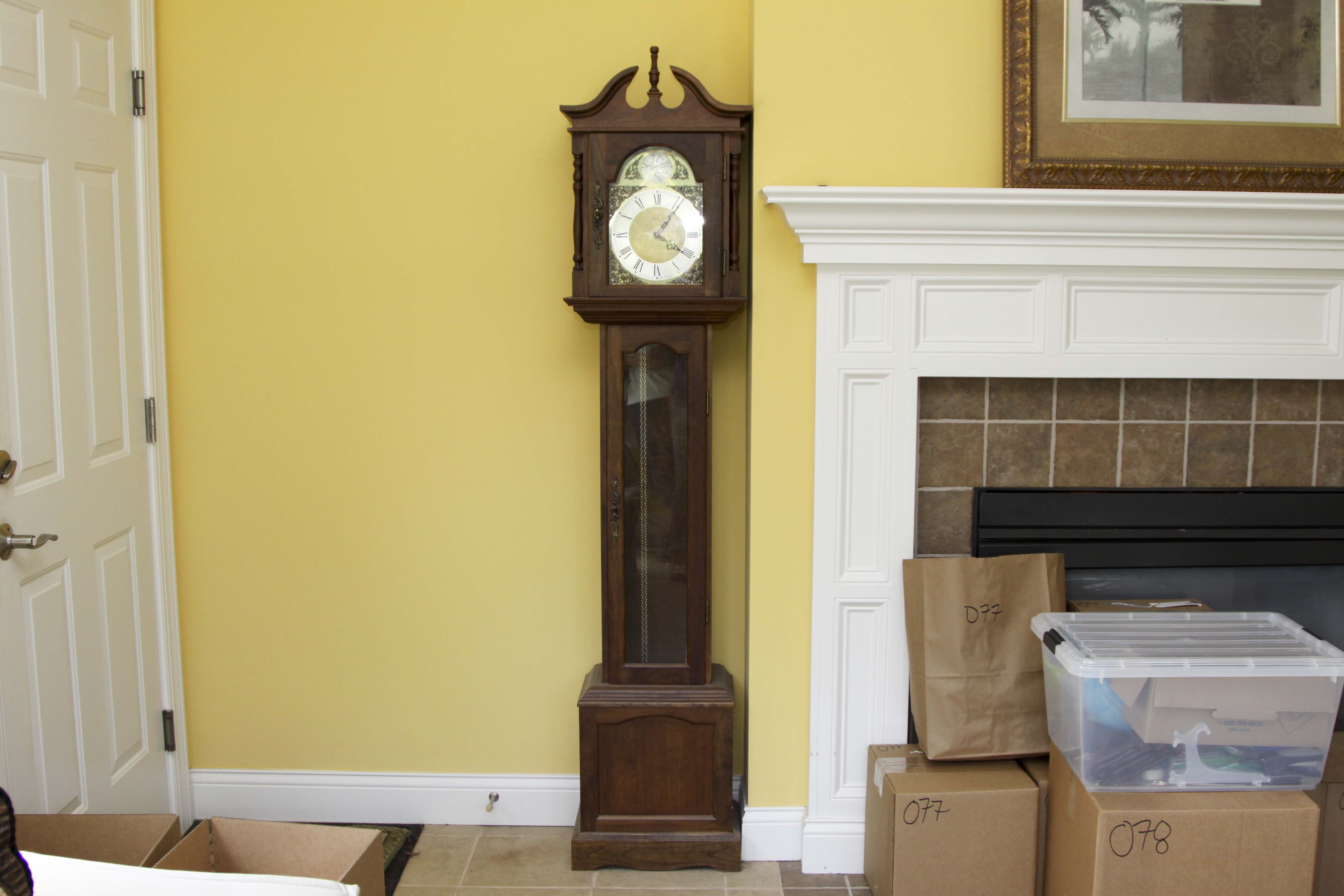 Tempus Fugit Grandfather Clock