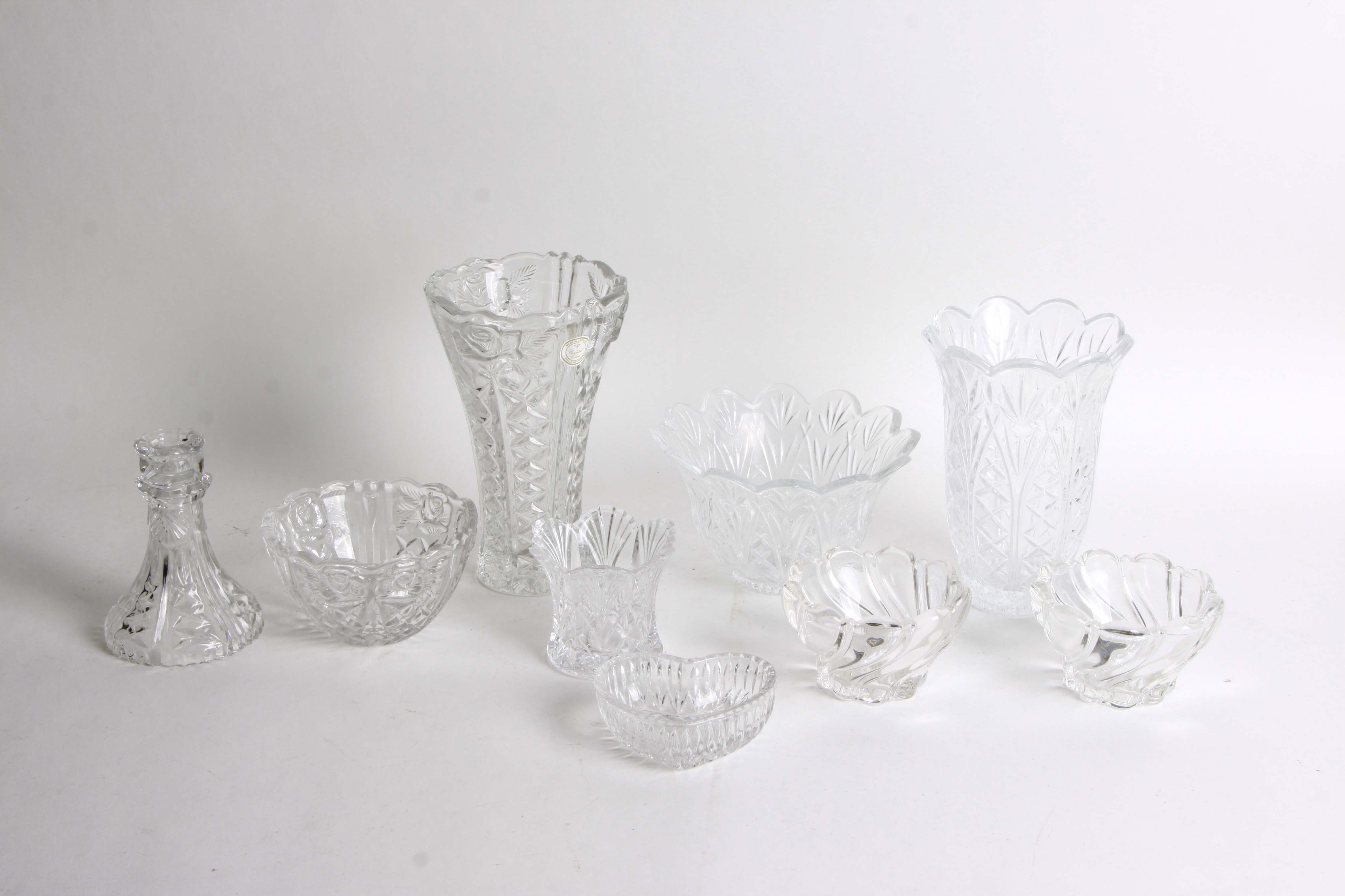 Assortment of Crystal and Glass Giftware