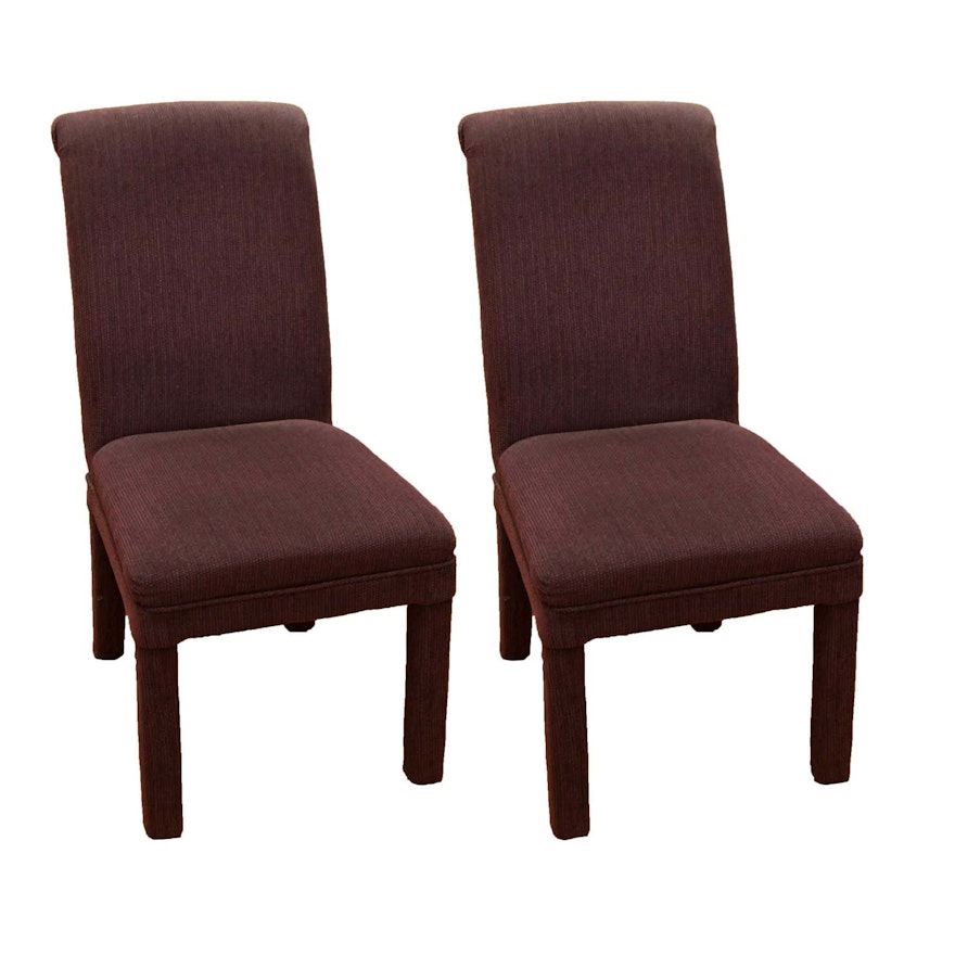 A Pair of Slipper Chairs