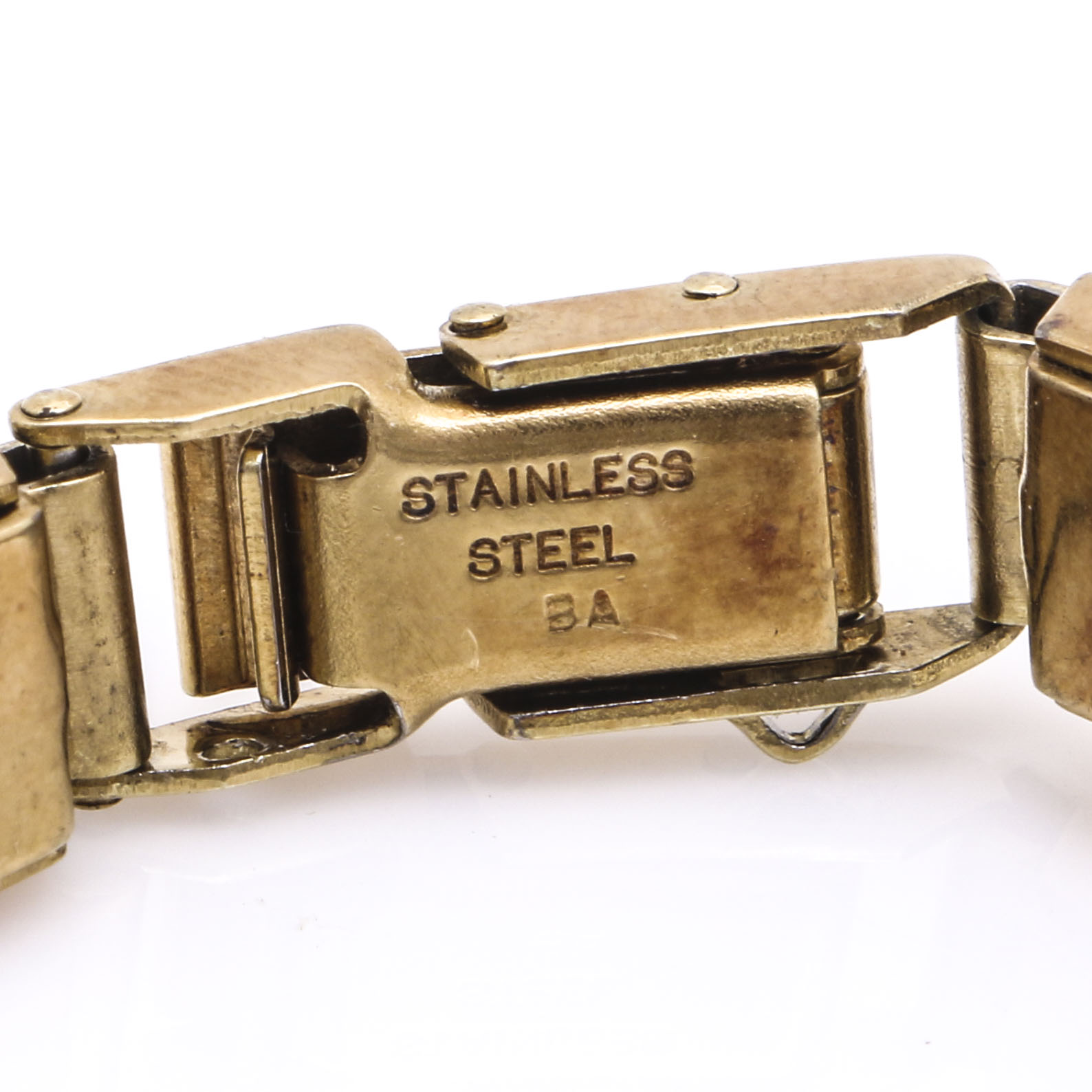 Bulova Gold Tone Diamond Watch