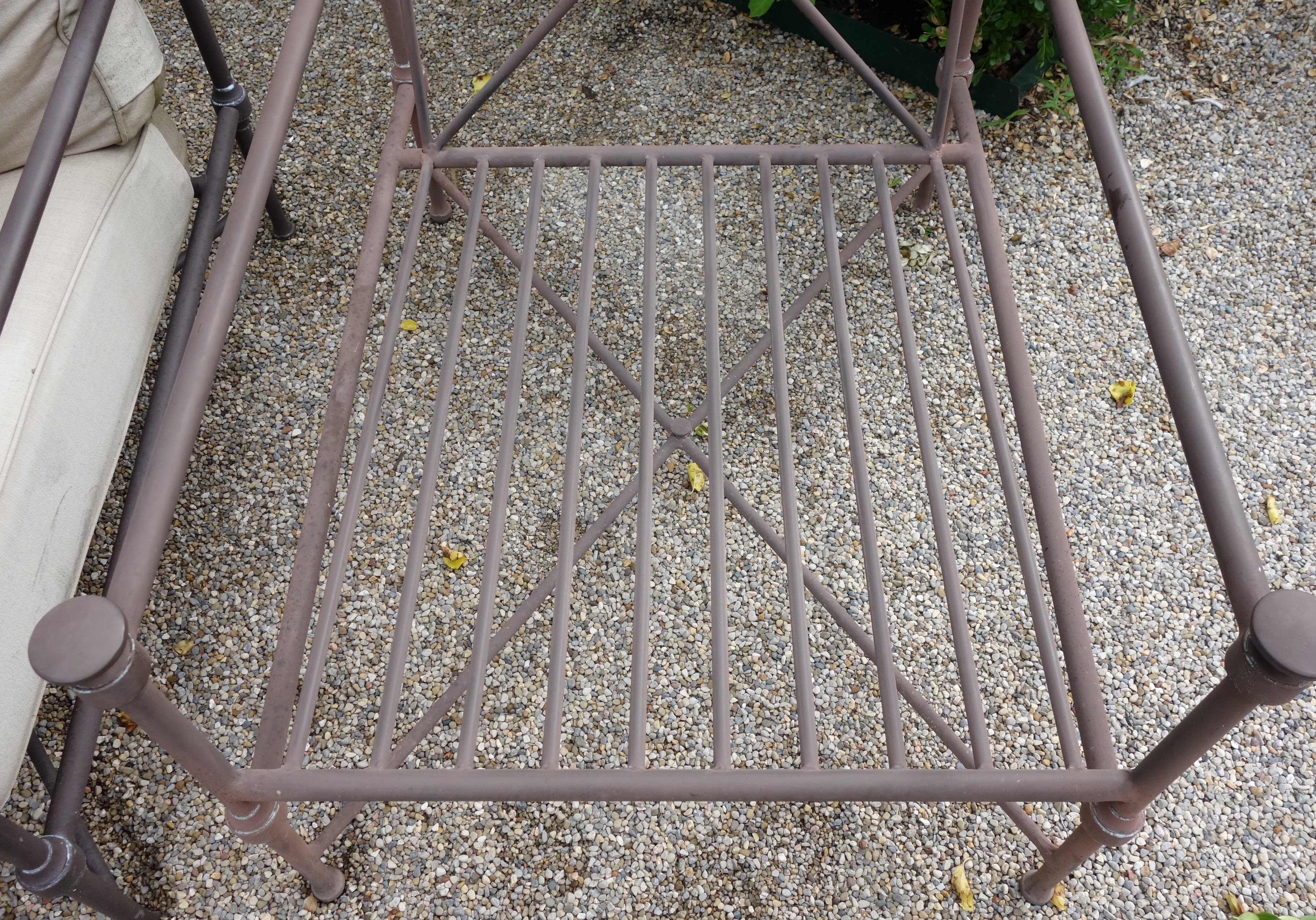 Restoration Hardware Catalina Cast Metal Patio Lounge Chairs