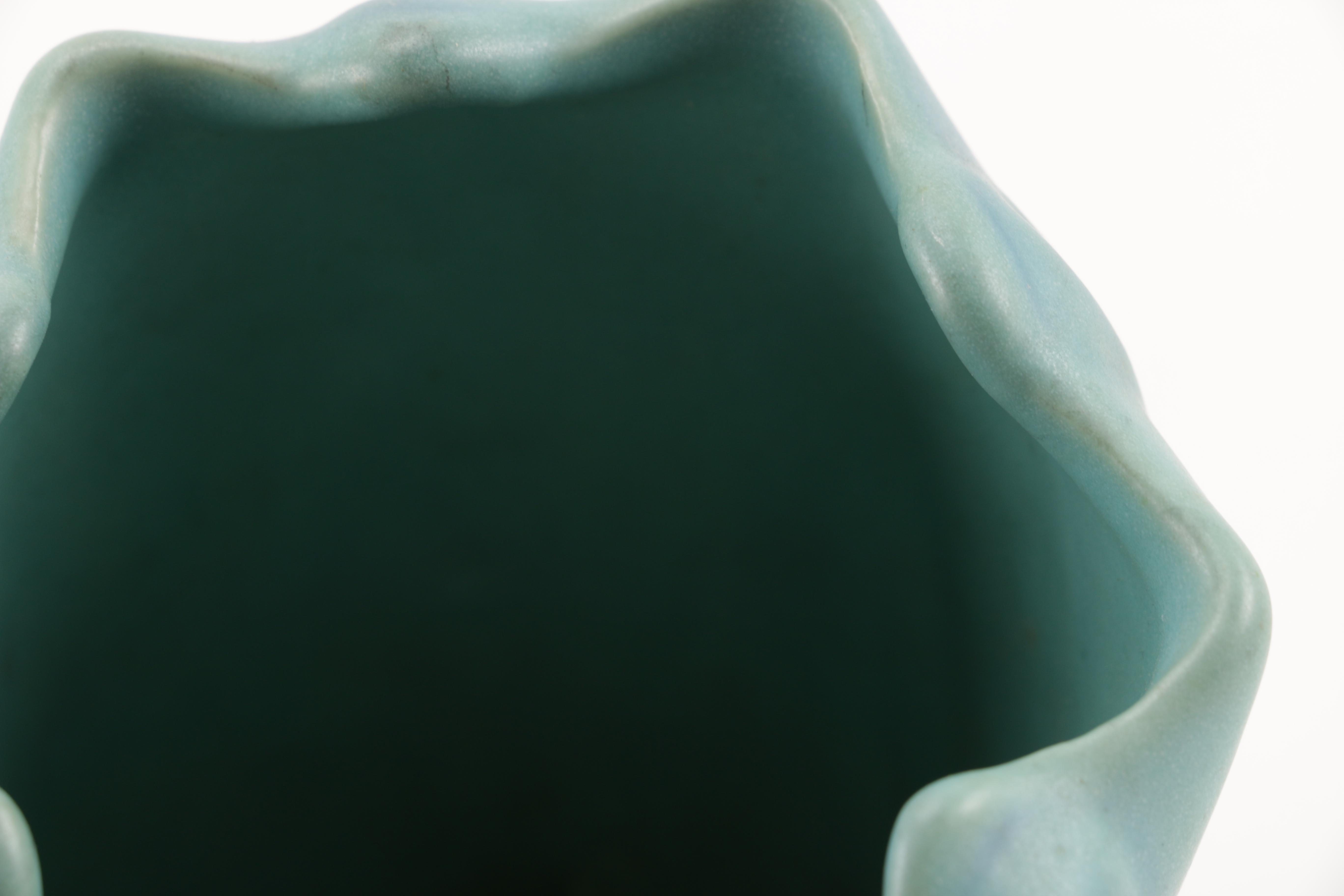 Van Briggle Turquoise Vase