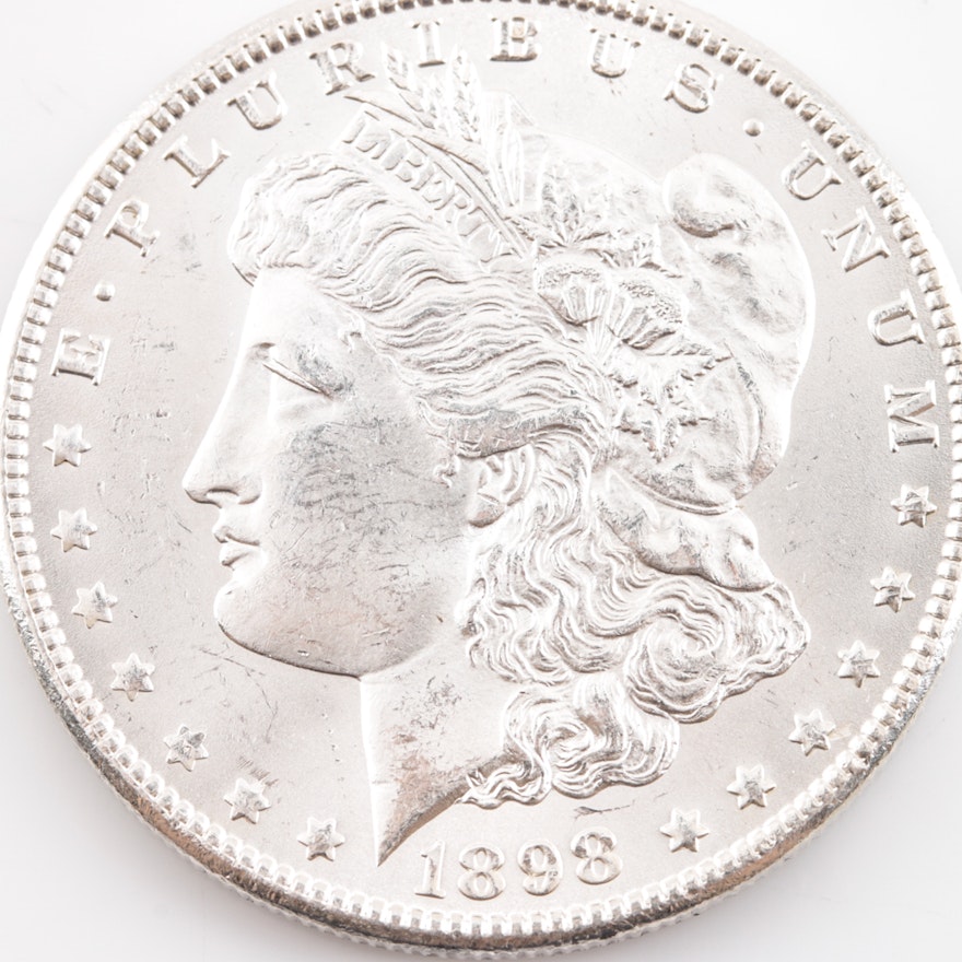 1898 O Silver Morgan Dollar