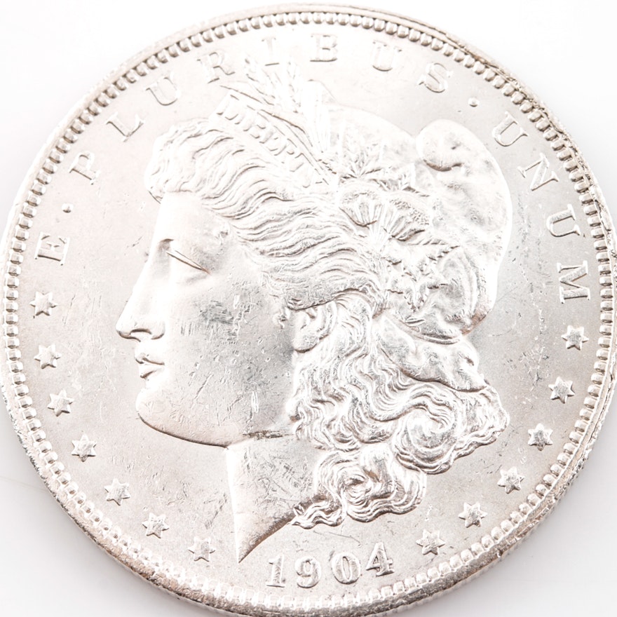 1904 O Silver Morgan Dollar