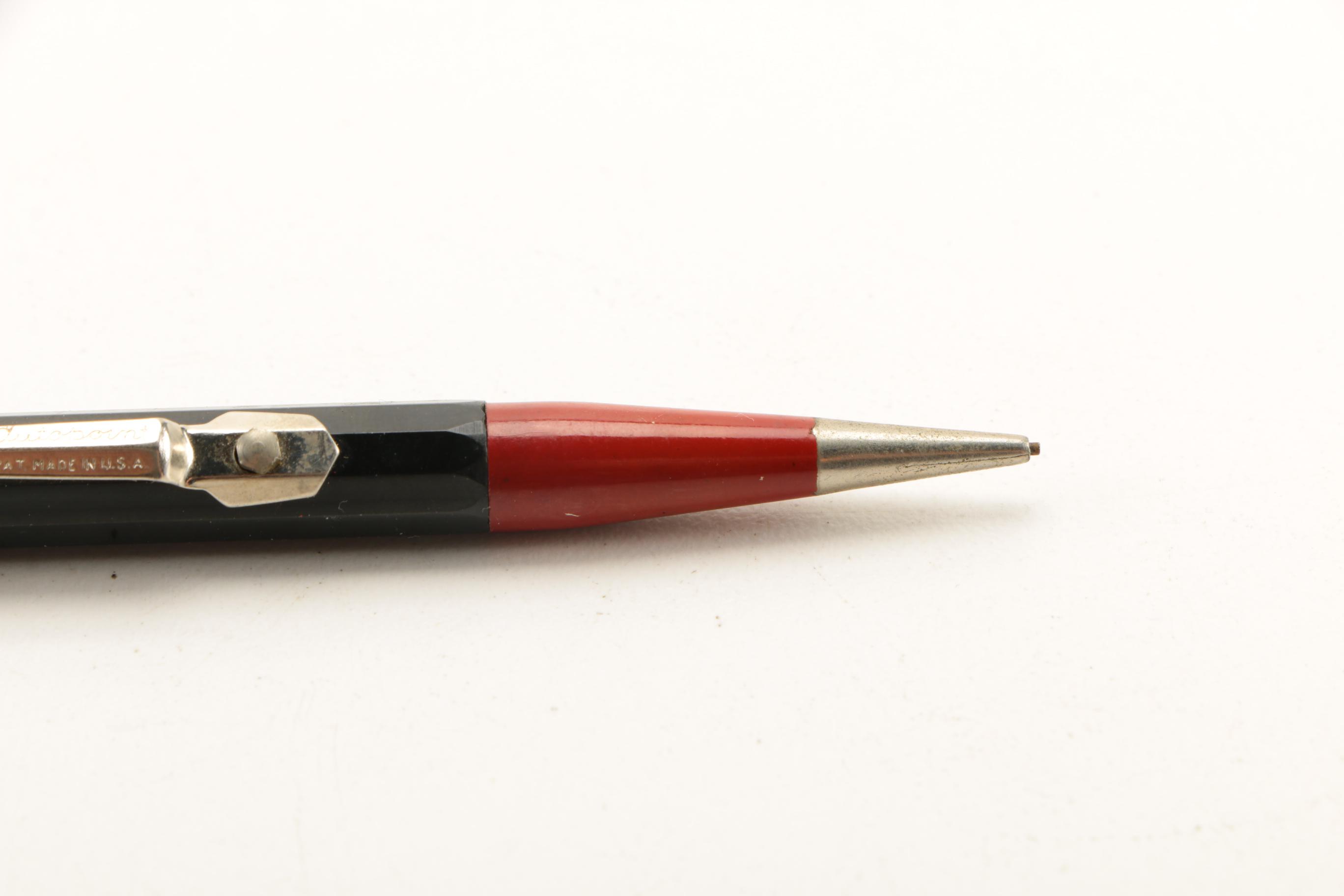 Collection of Vintage Ink Pens and Pencils With 14K Gold Nibs