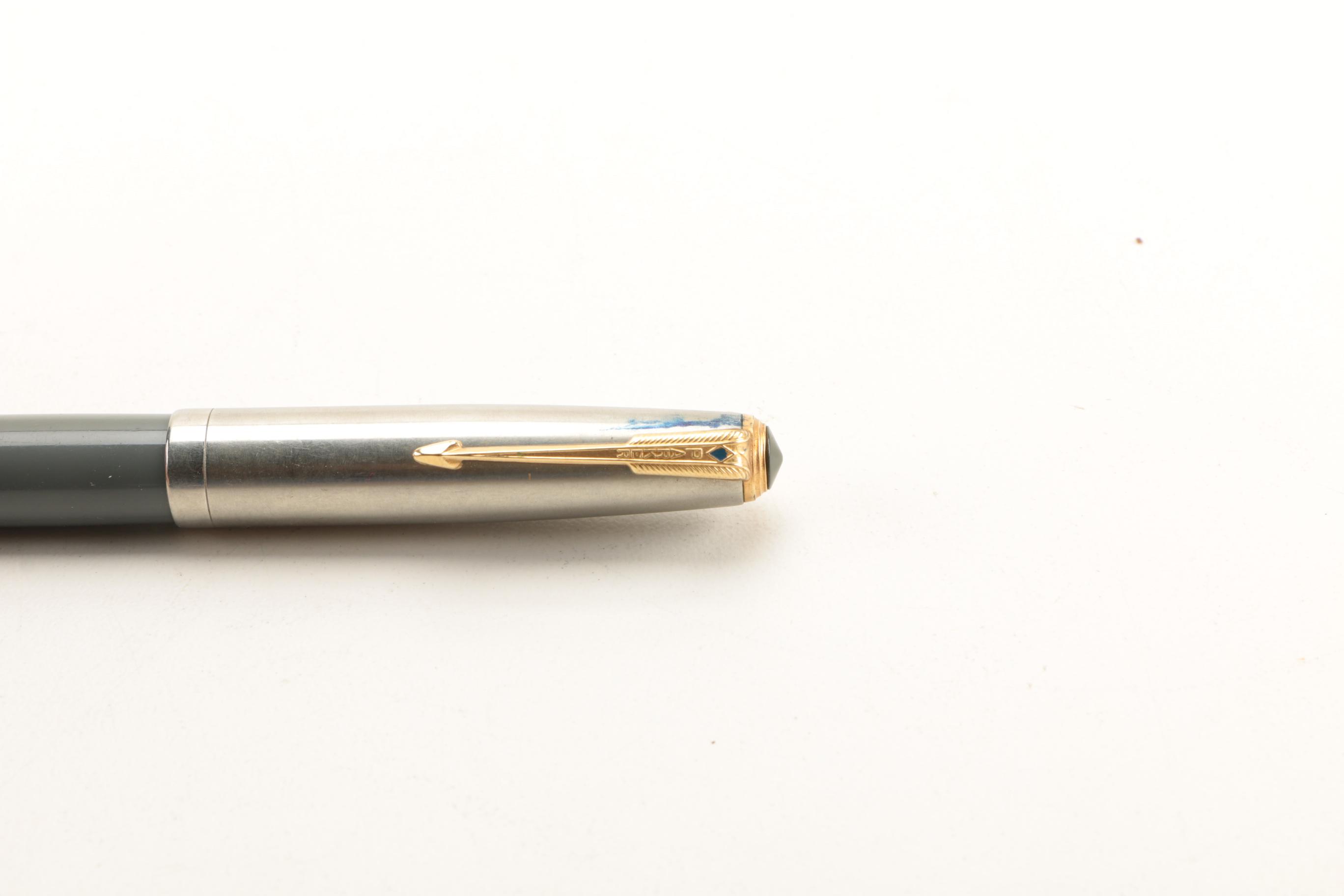 Collection of Vintage Ink Pens and Pencils With 14K Gold Nibs