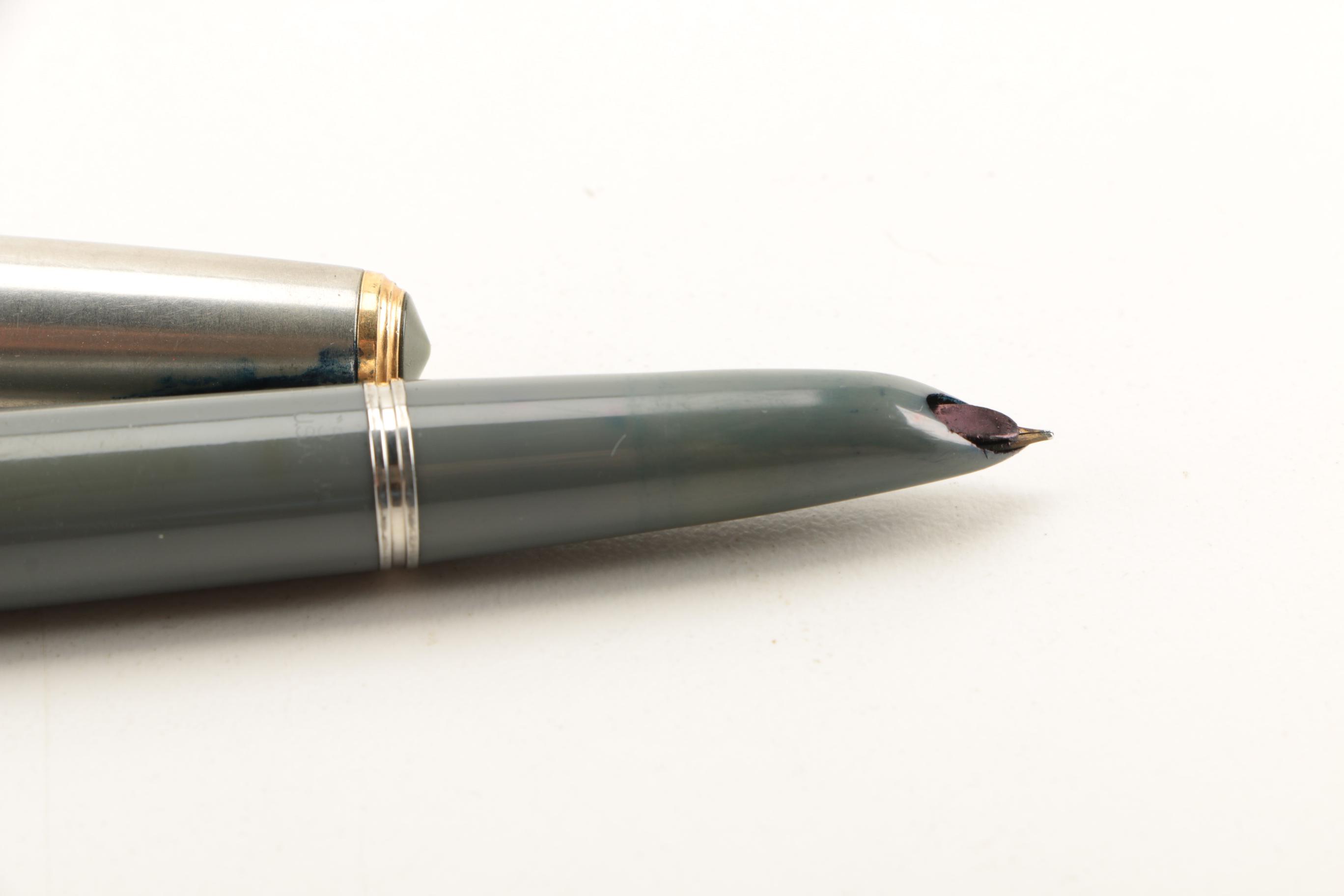 Collection of Vintage Ink Pens and Pencils With 14K Gold Nibs