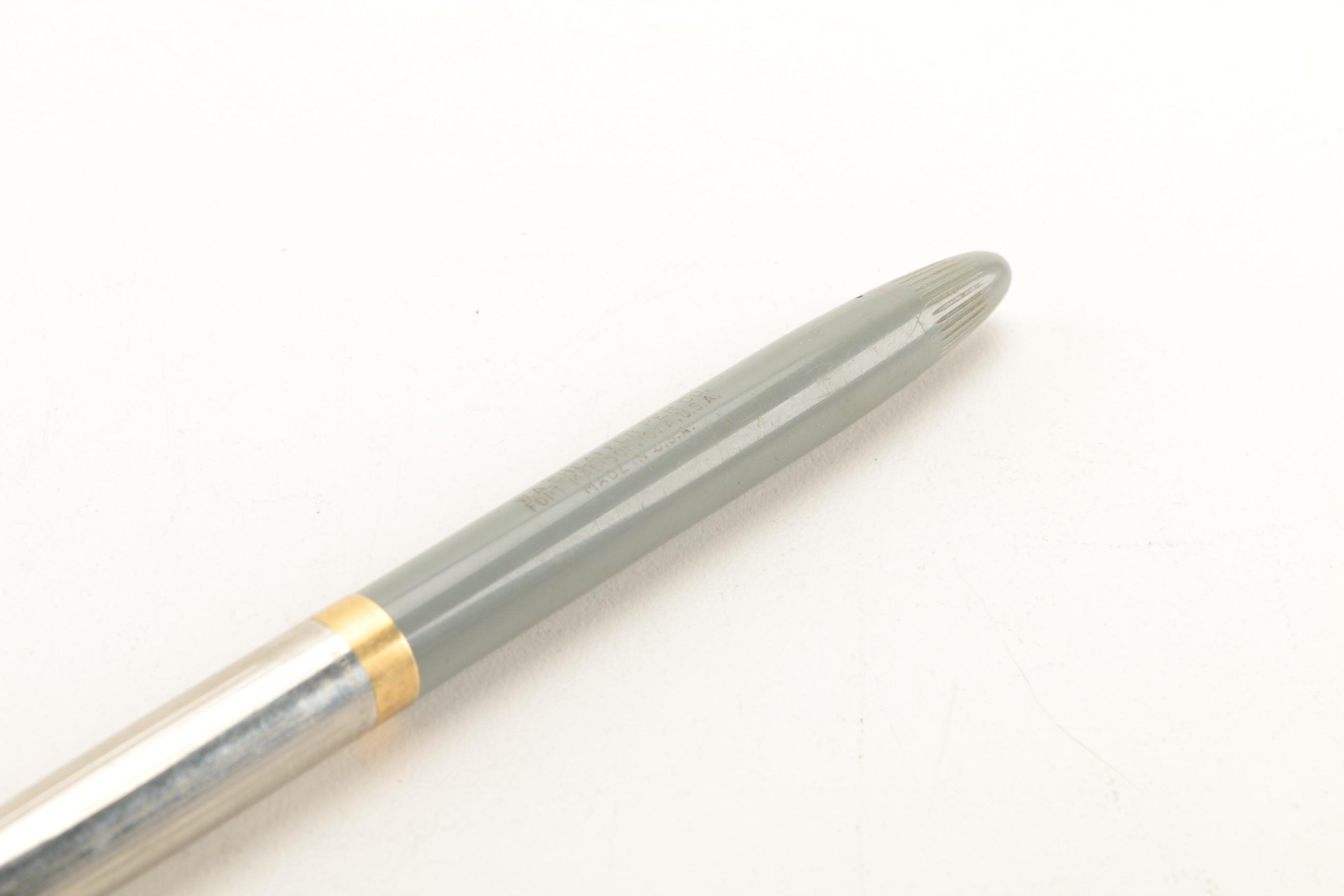 Collection of Vintage Ink Pens and Pencils With 14K Gold Nibs