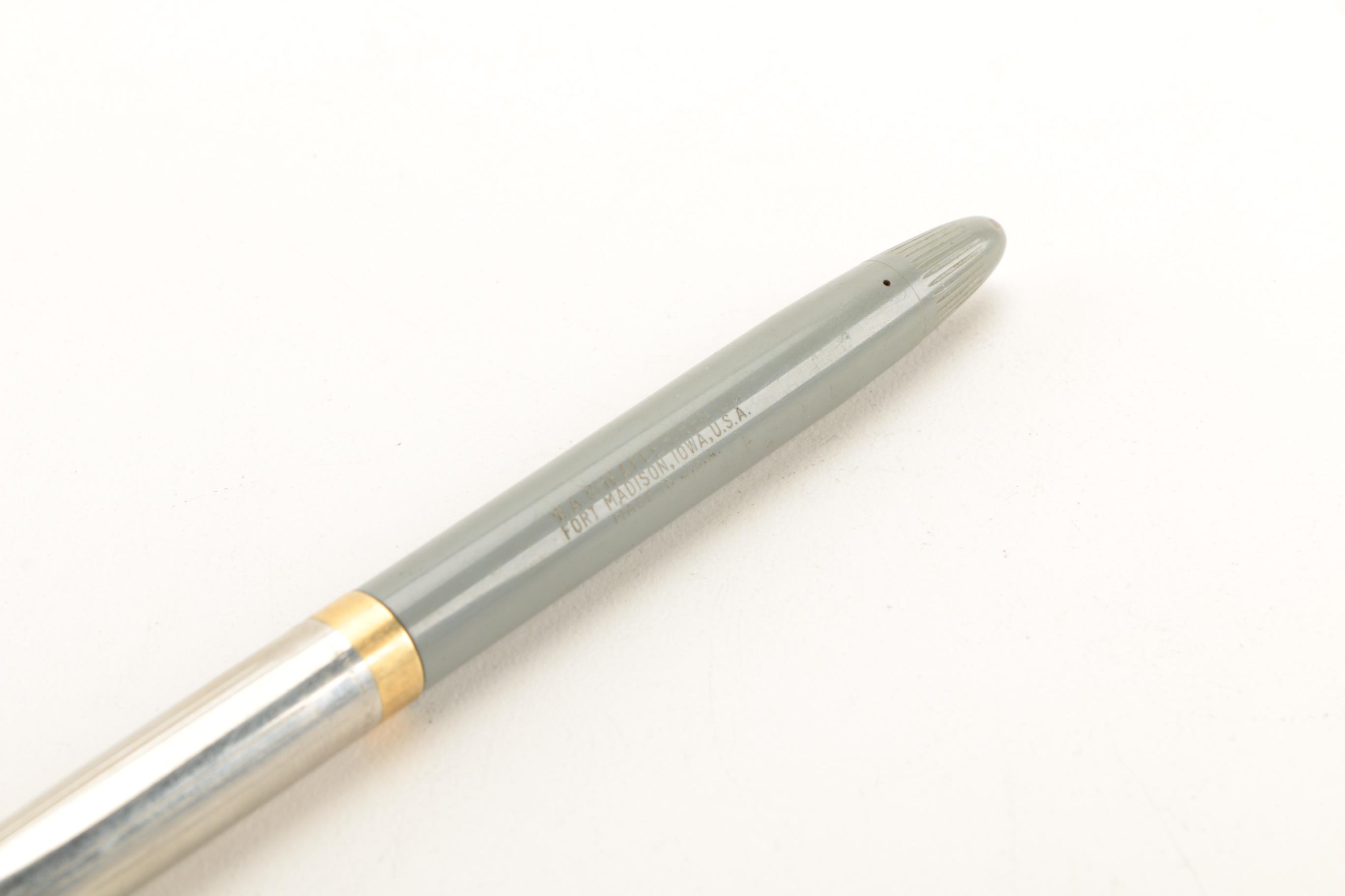 Collection of Vintage Ink Pens and Pencils With 14K Gold Nibs