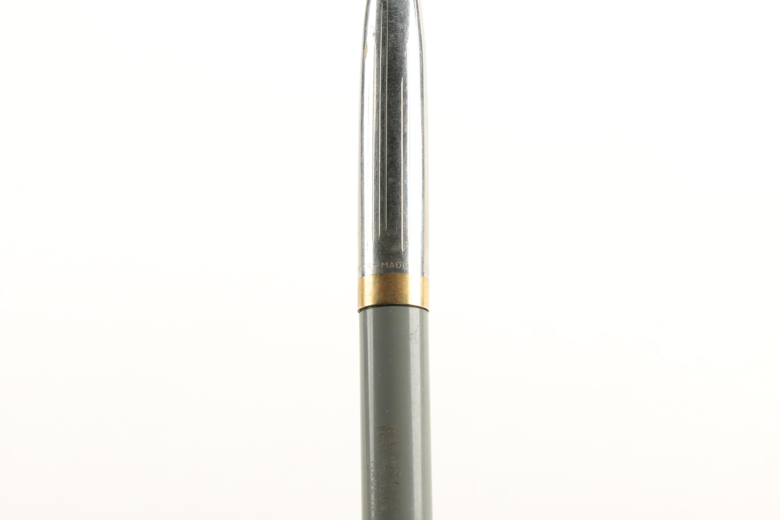 Collection of Vintage Ink Pens and Pencils With 14K Gold Nibs