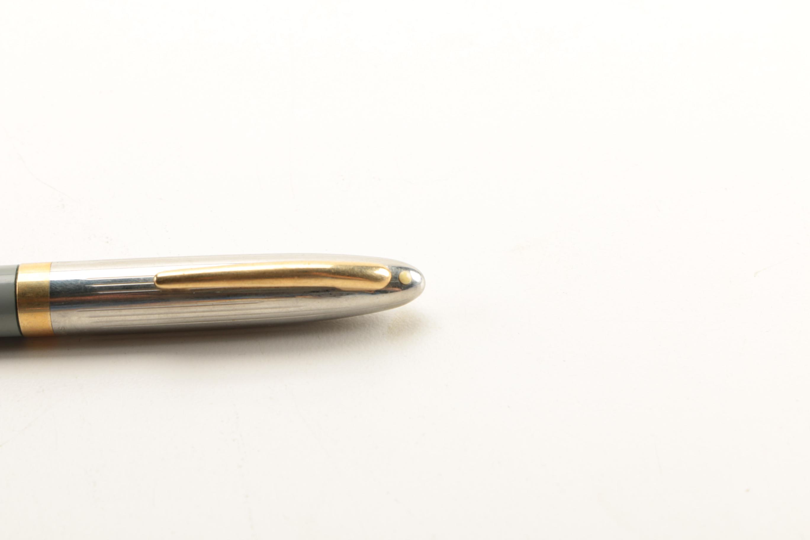 Collection of Vintage Ink Pens and Pencils With 14K Gold Nibs