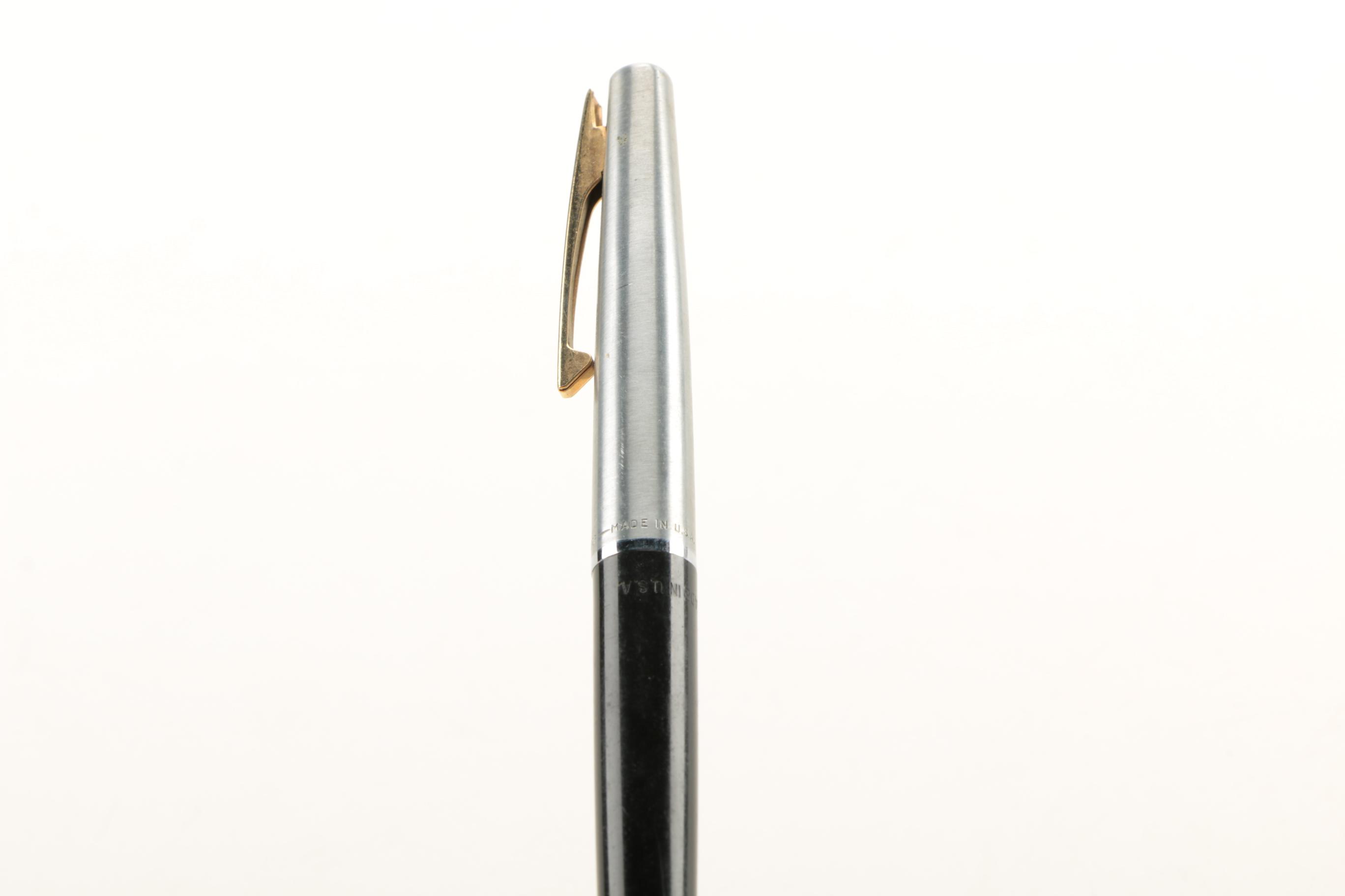 Collection of Vintage Ink Pens and Pencils With 14K Gold Nibs