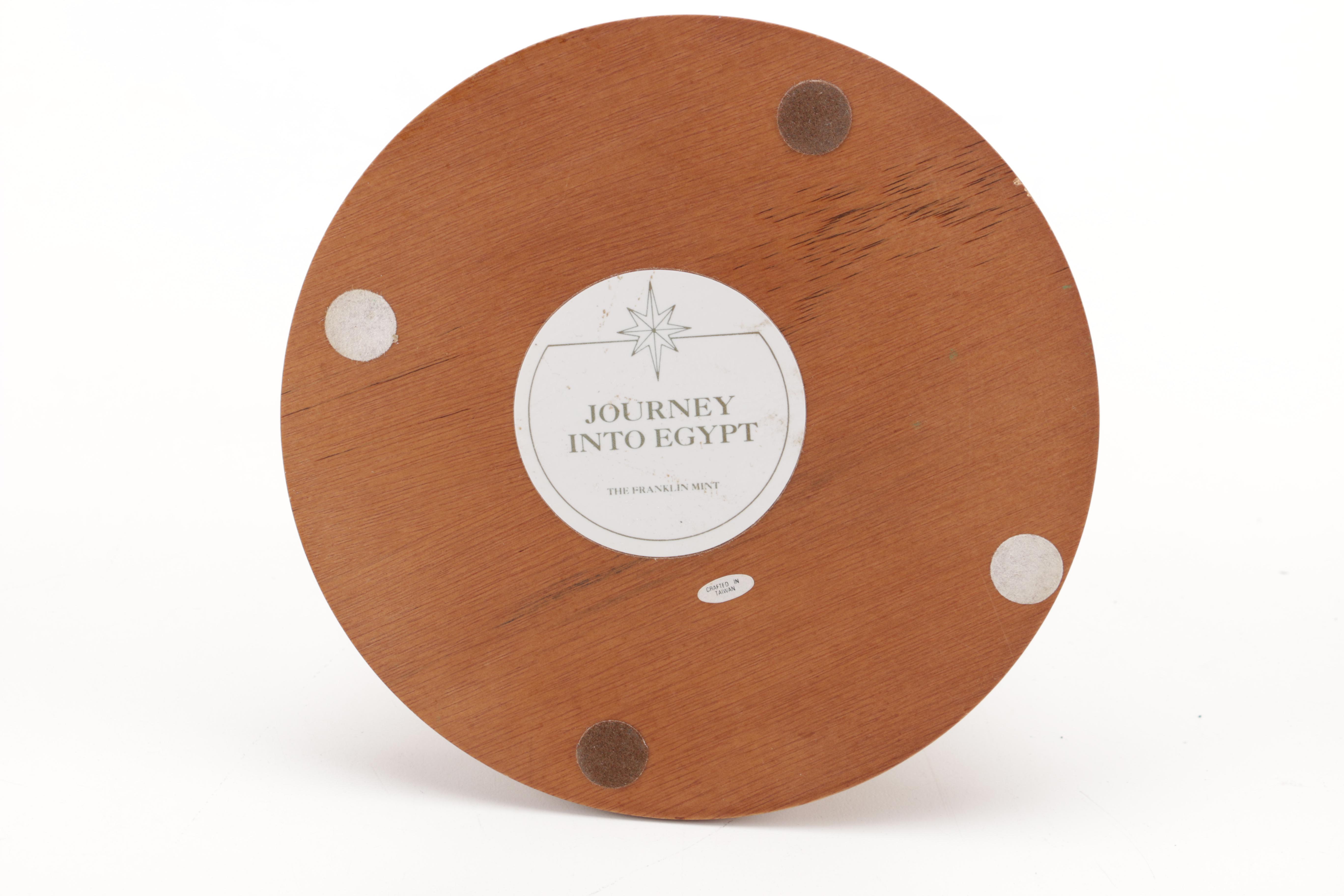 Franklin Mint "Life of Christ" Ceramic Scenes Under Glass Domes