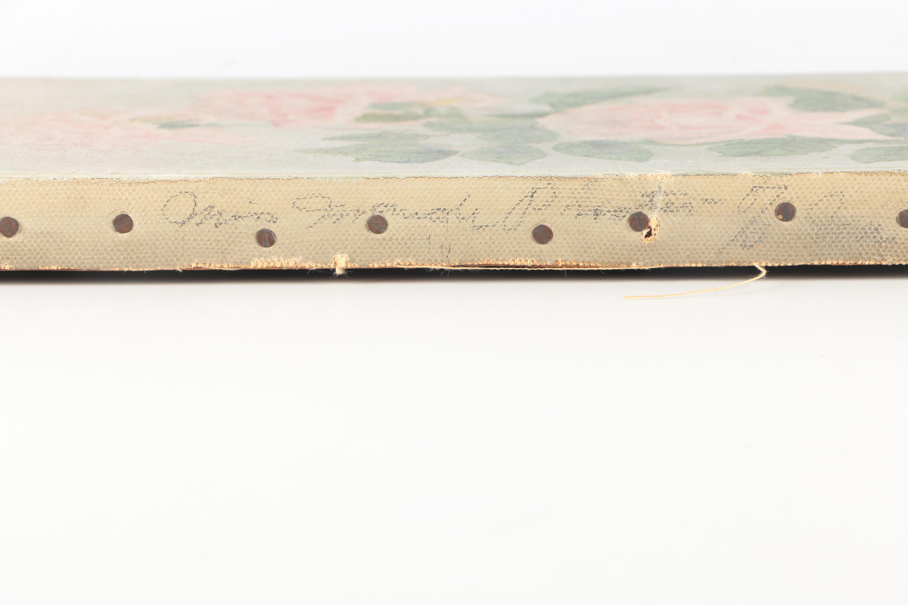 Maud Proctor Oil Painting on Canvas of Flowers