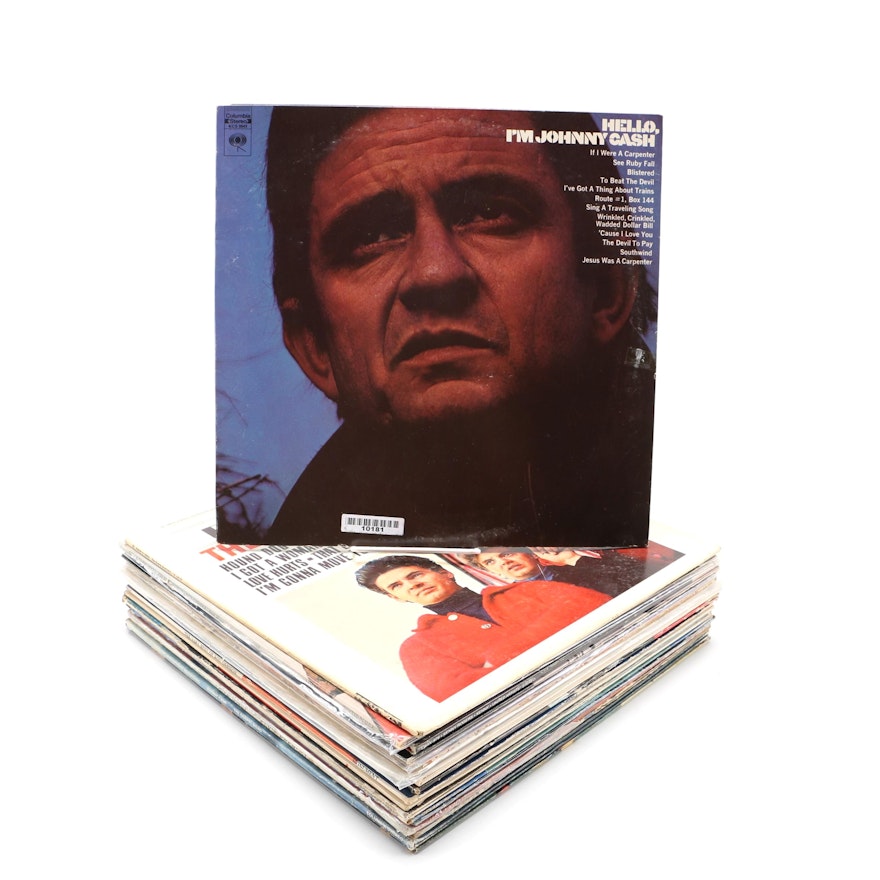 Johnny Cash, Roy Orbison, Elvis and Other Country, Vocalist LPs