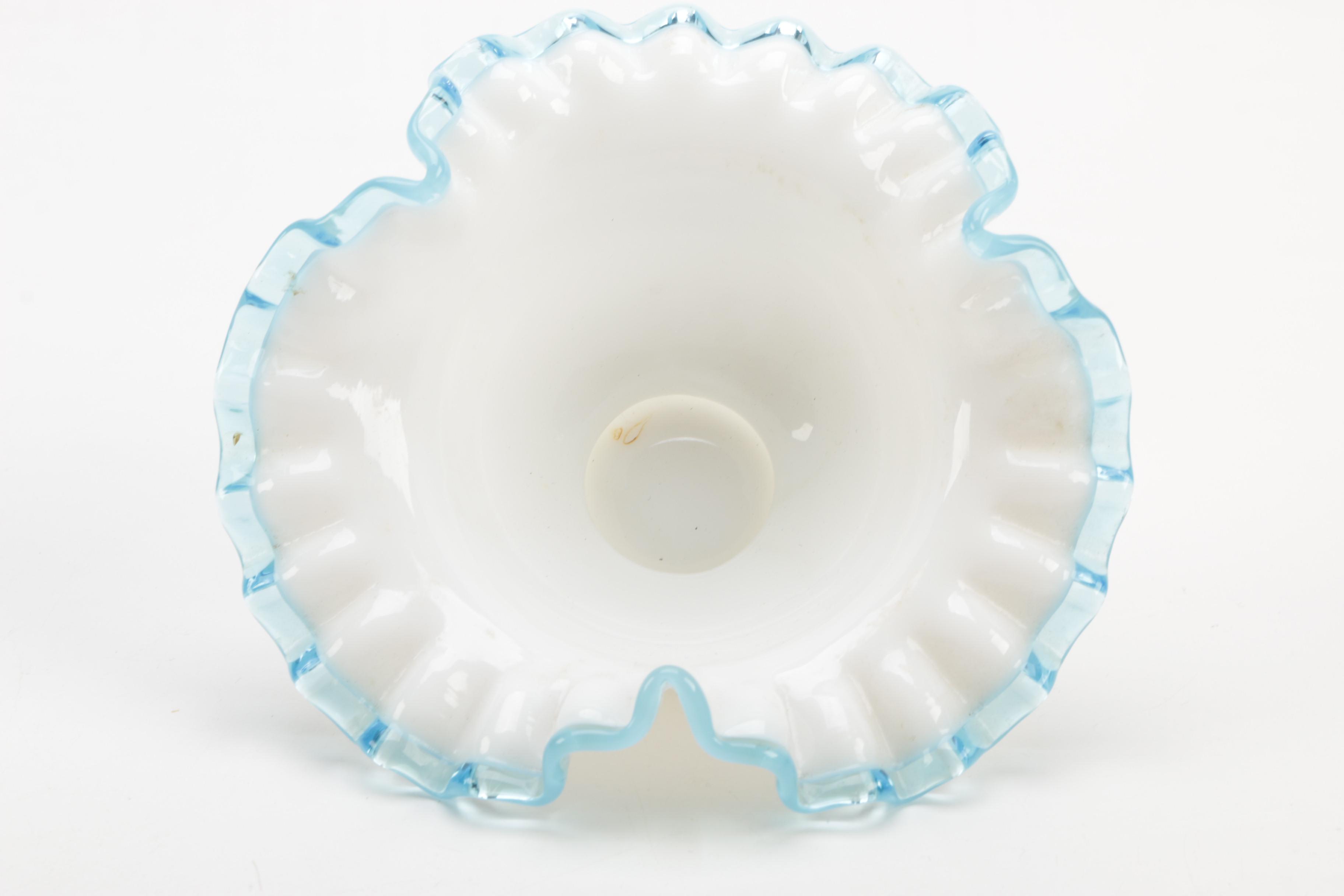 Vintage Ruffled Glass Decor