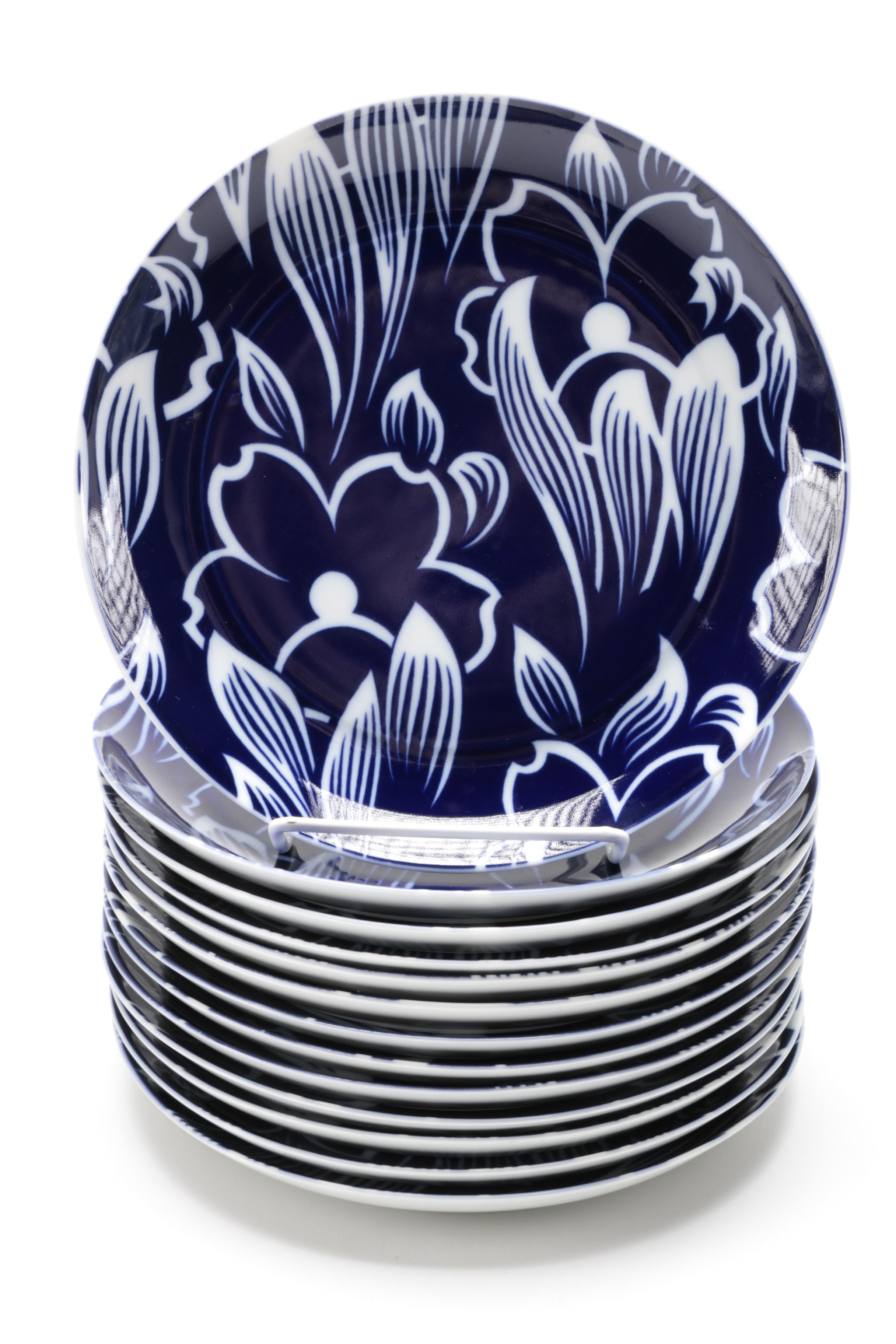 Block Bidasoa Blue and White Tableware