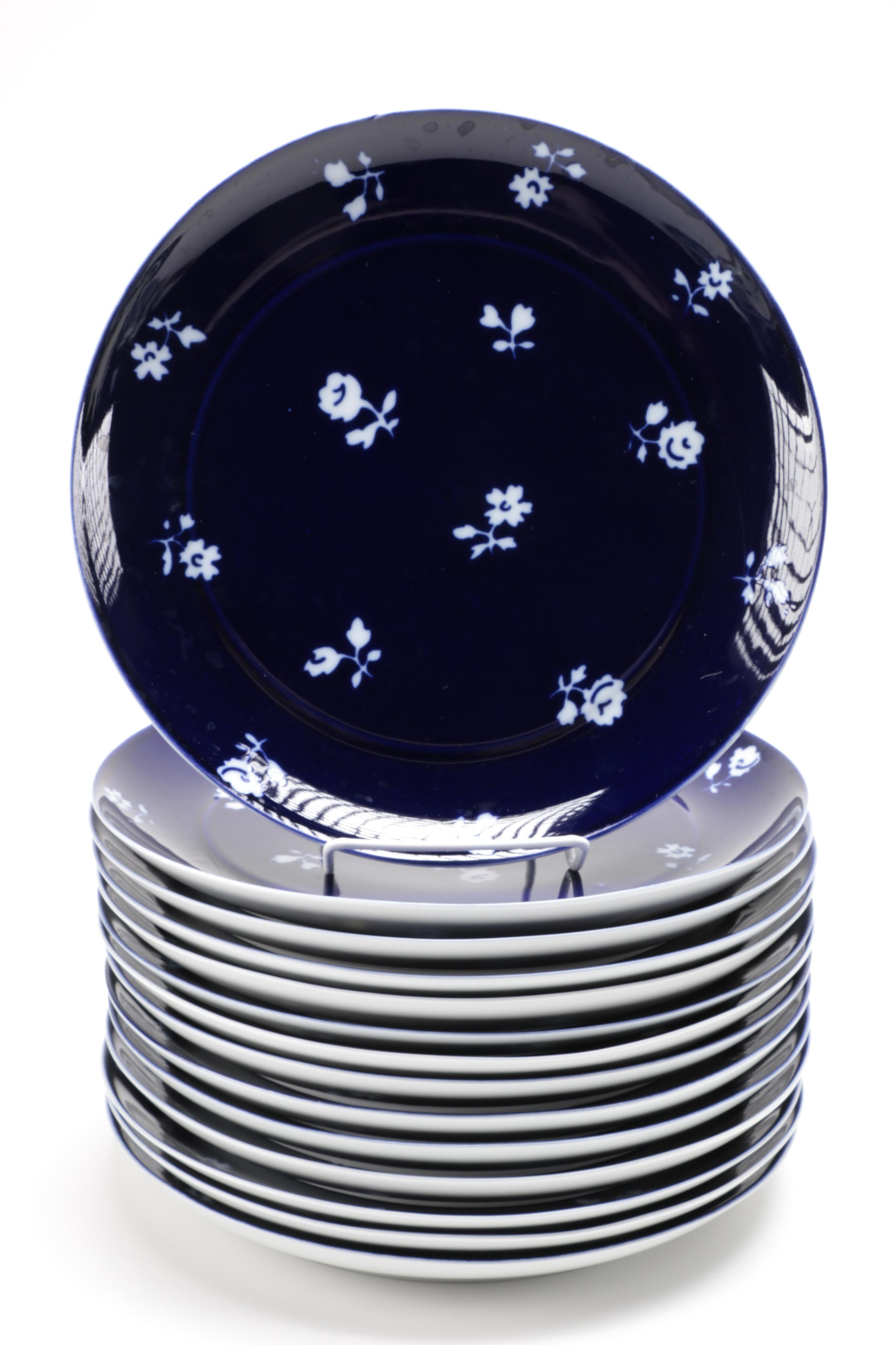 Block Bidasoa Blue and White Tableware