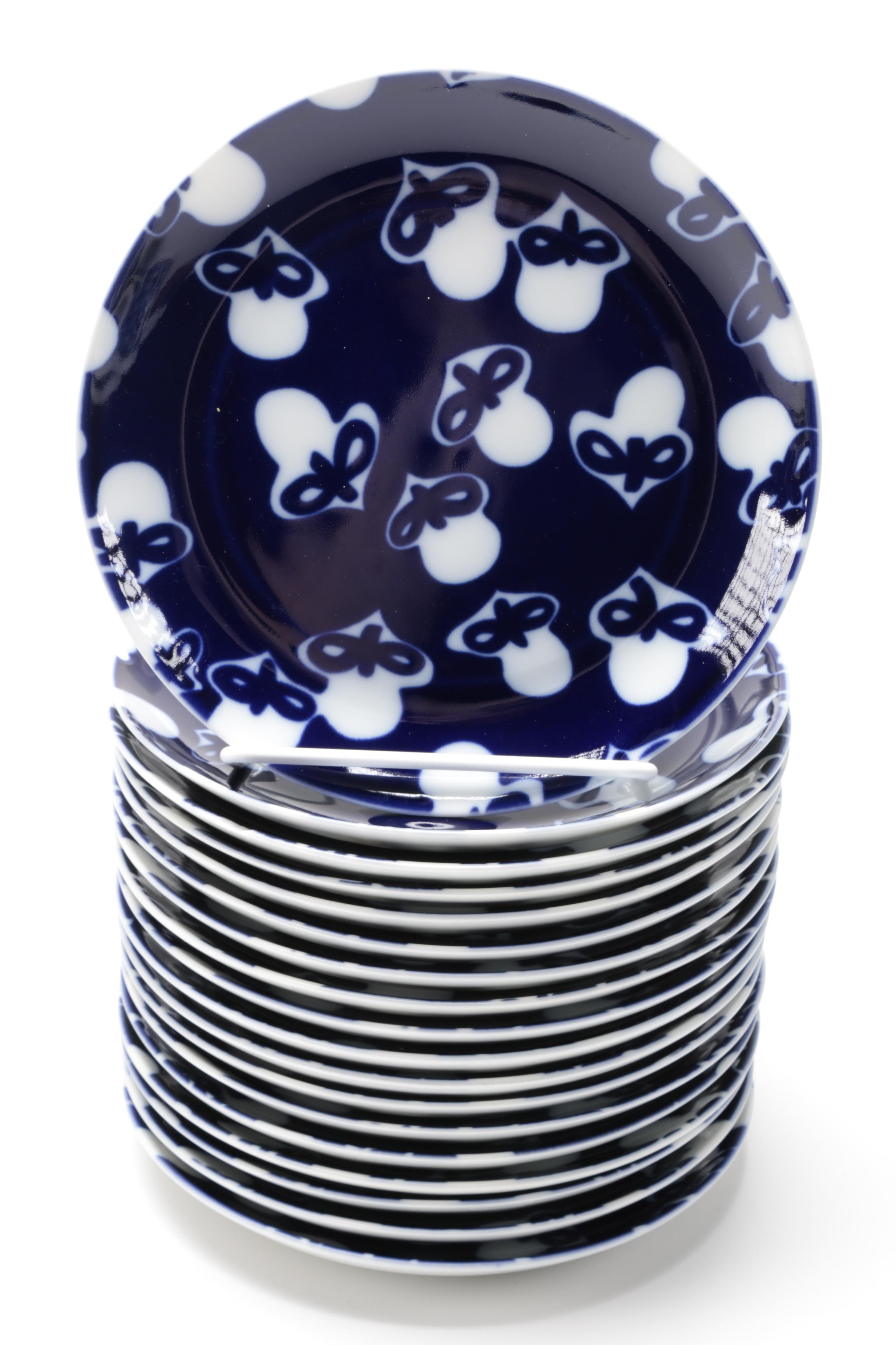 Block Bidasoa Blue and White Tableware
