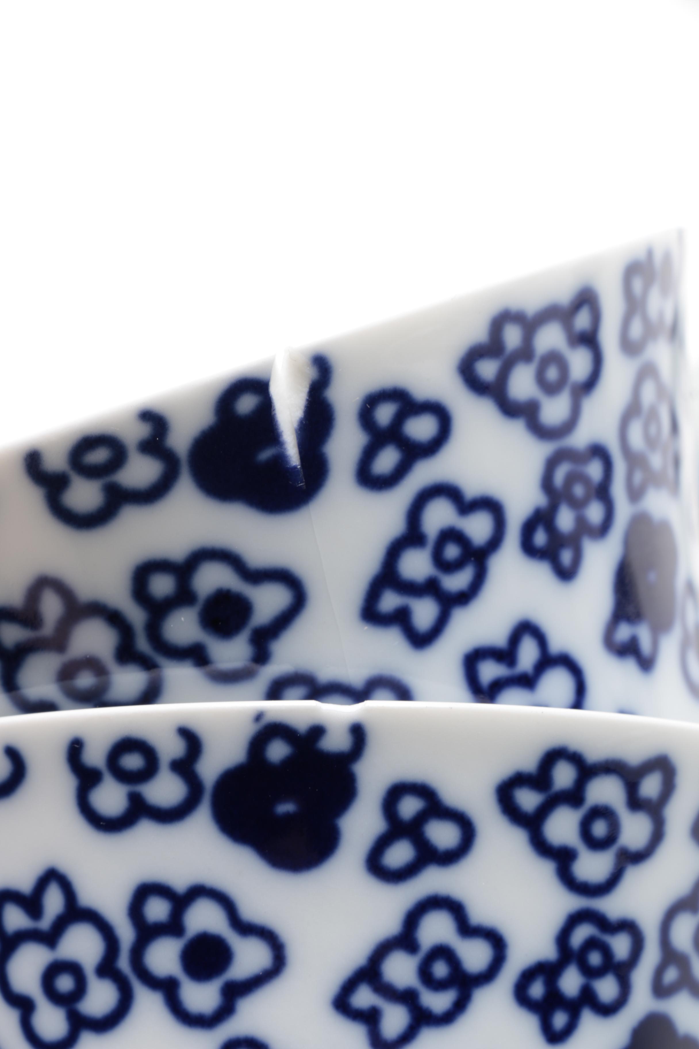 Block Bidasoa Blue and White Tableware