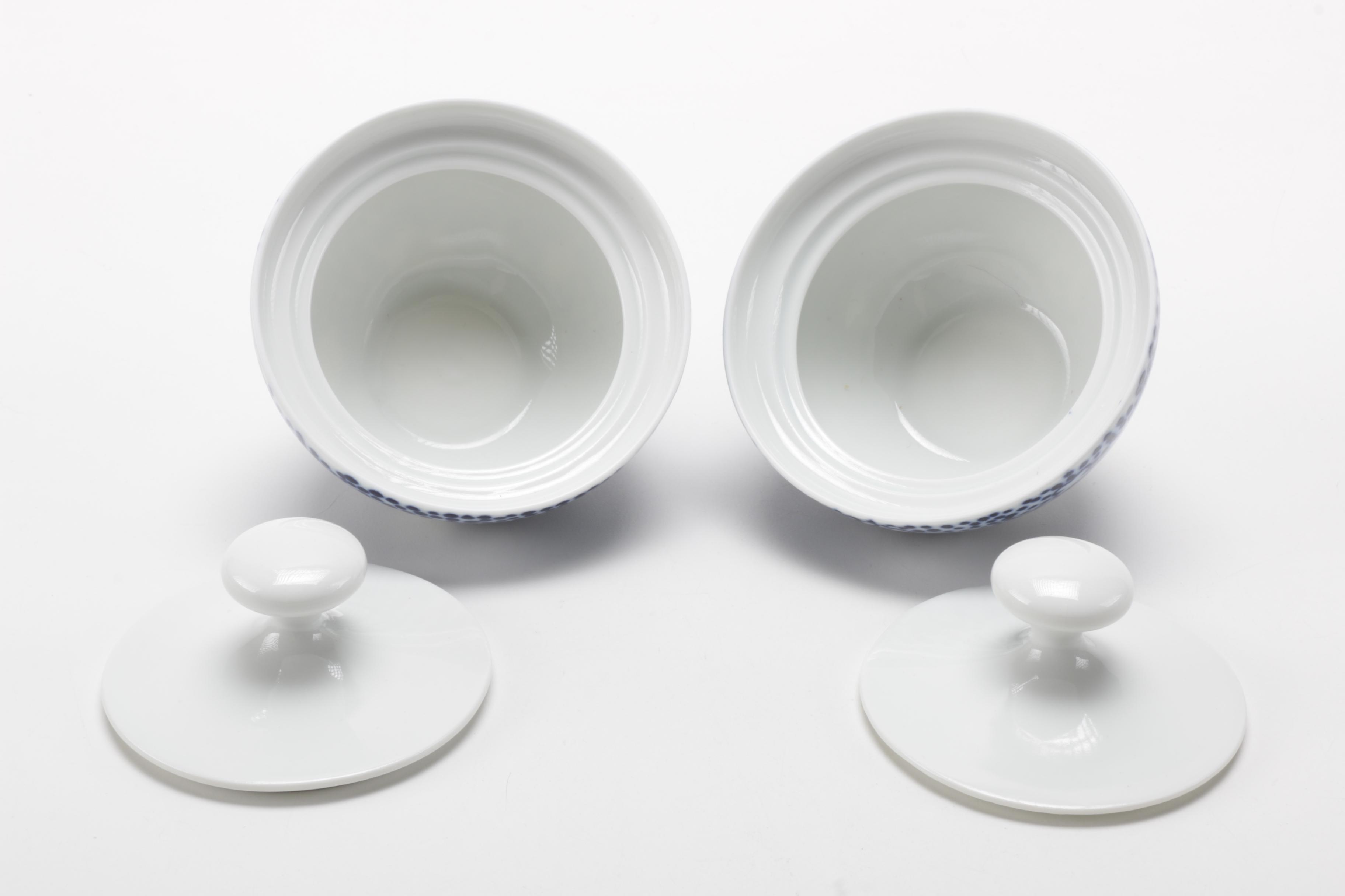 Block Bidasoa Blue and White Tableware