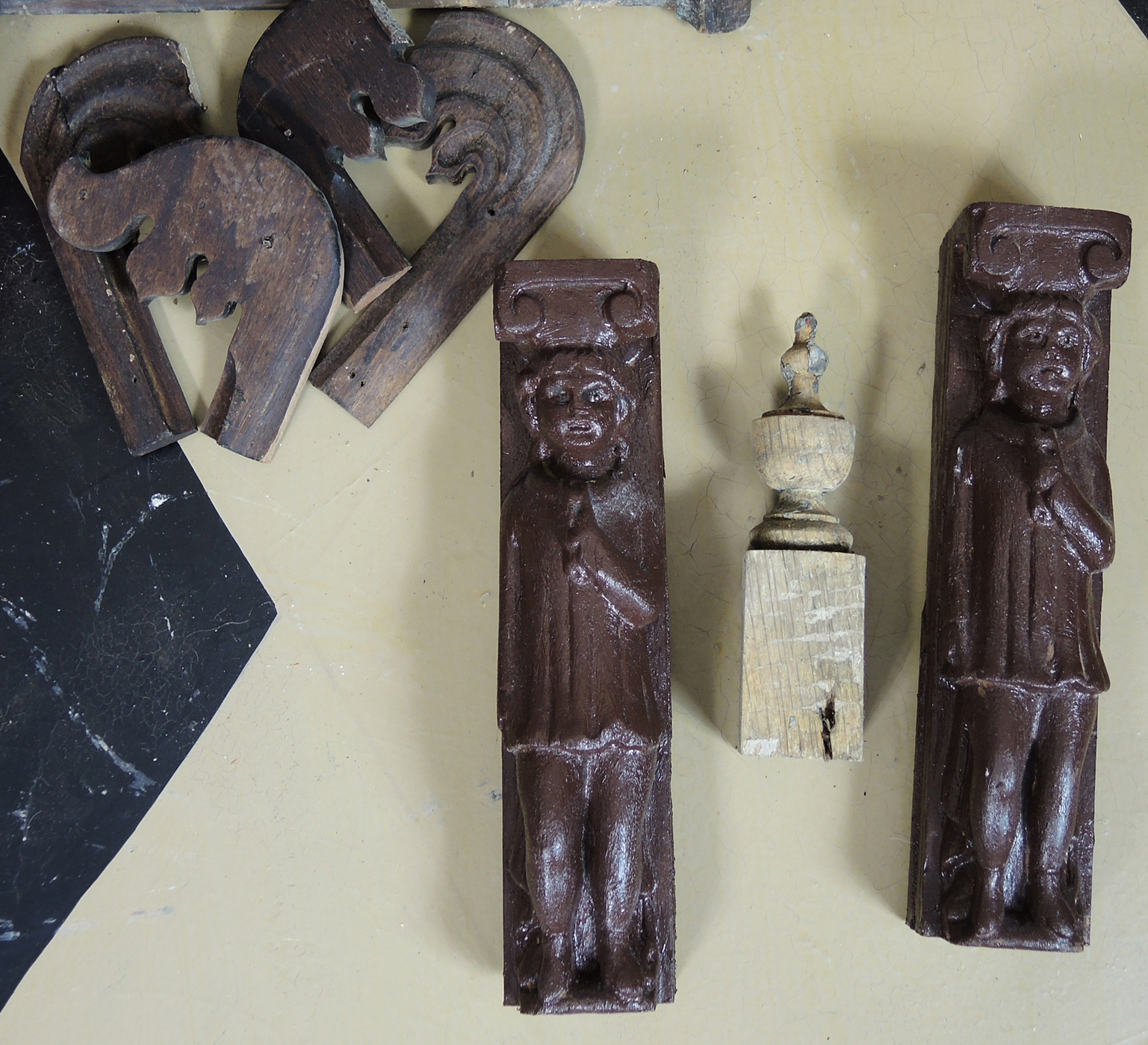 Vintage Wooden Architectural Salvage Collection
