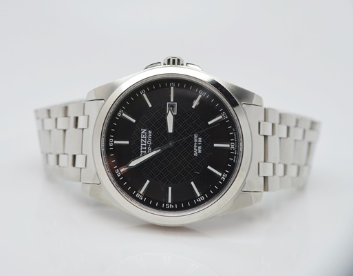 Citzens Eco-Drive "Corso" Sapphire WR 100 Men's Watch