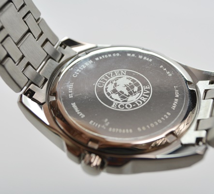 Citzens Eco-Drive "Corso" Sapphire WR 100 Men's Watch