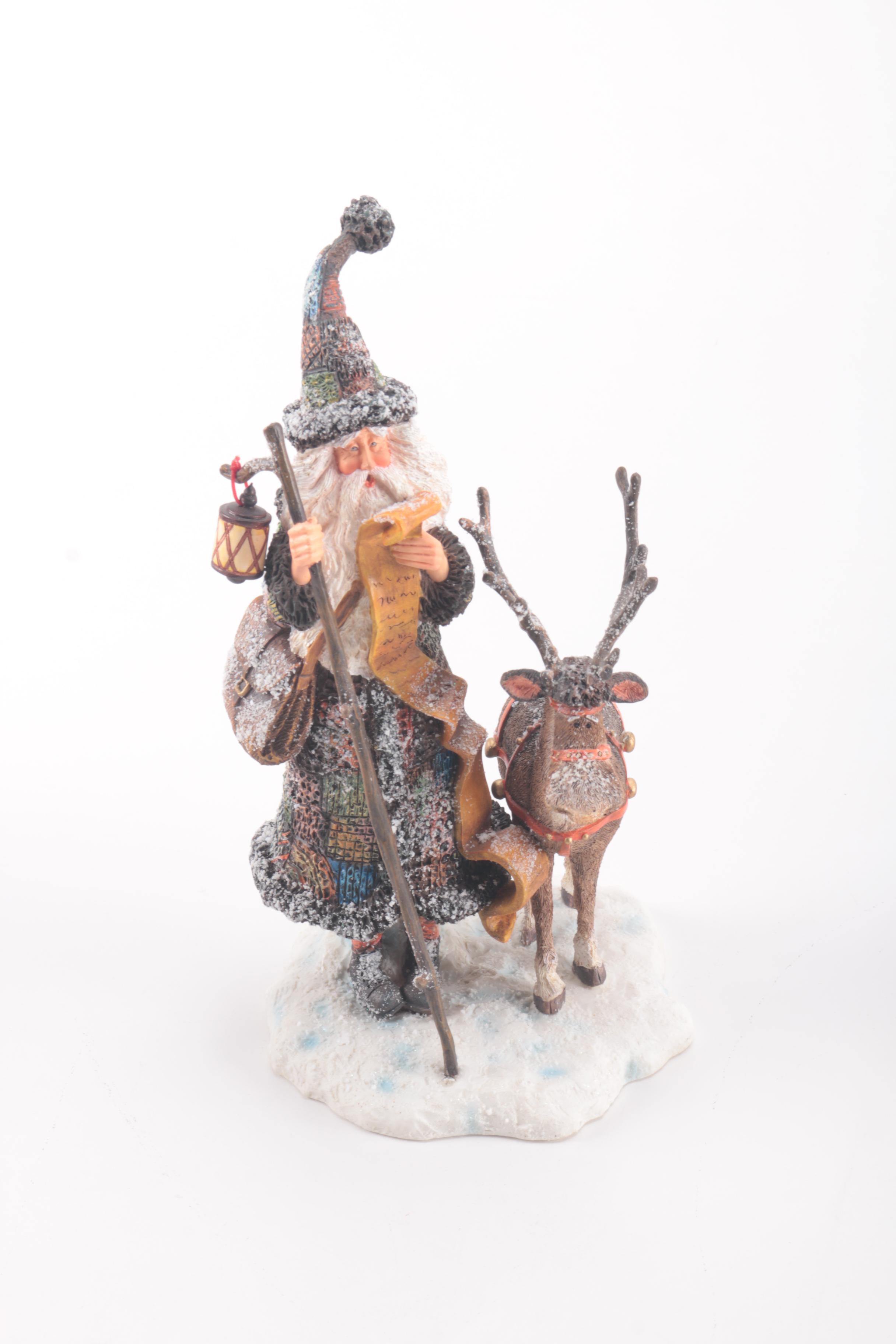 Stewart Sherwood's Magical Christmas Collection Santa Figurines