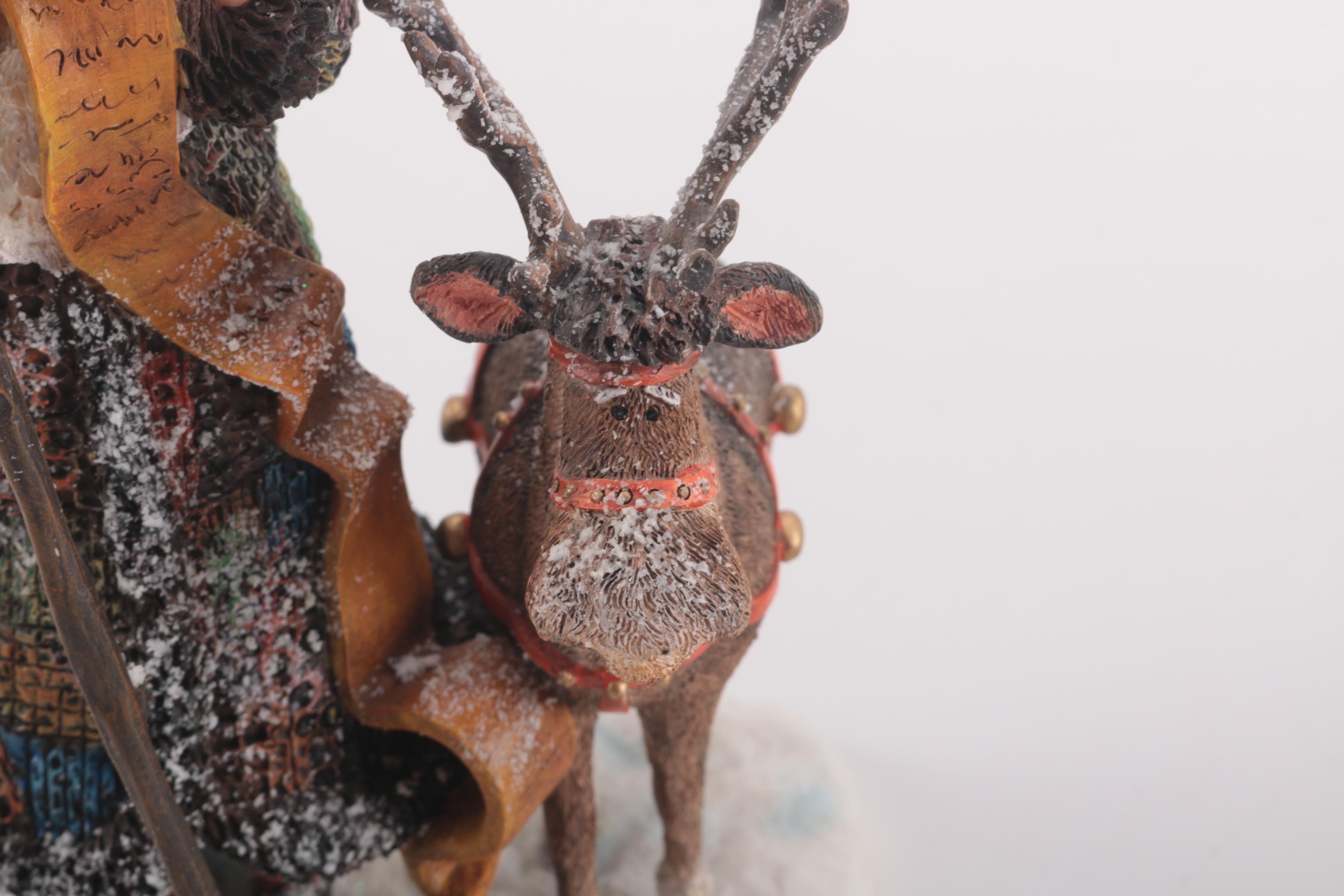 Stewart Sherwood's Magical Christmas Collection Santa Figurines